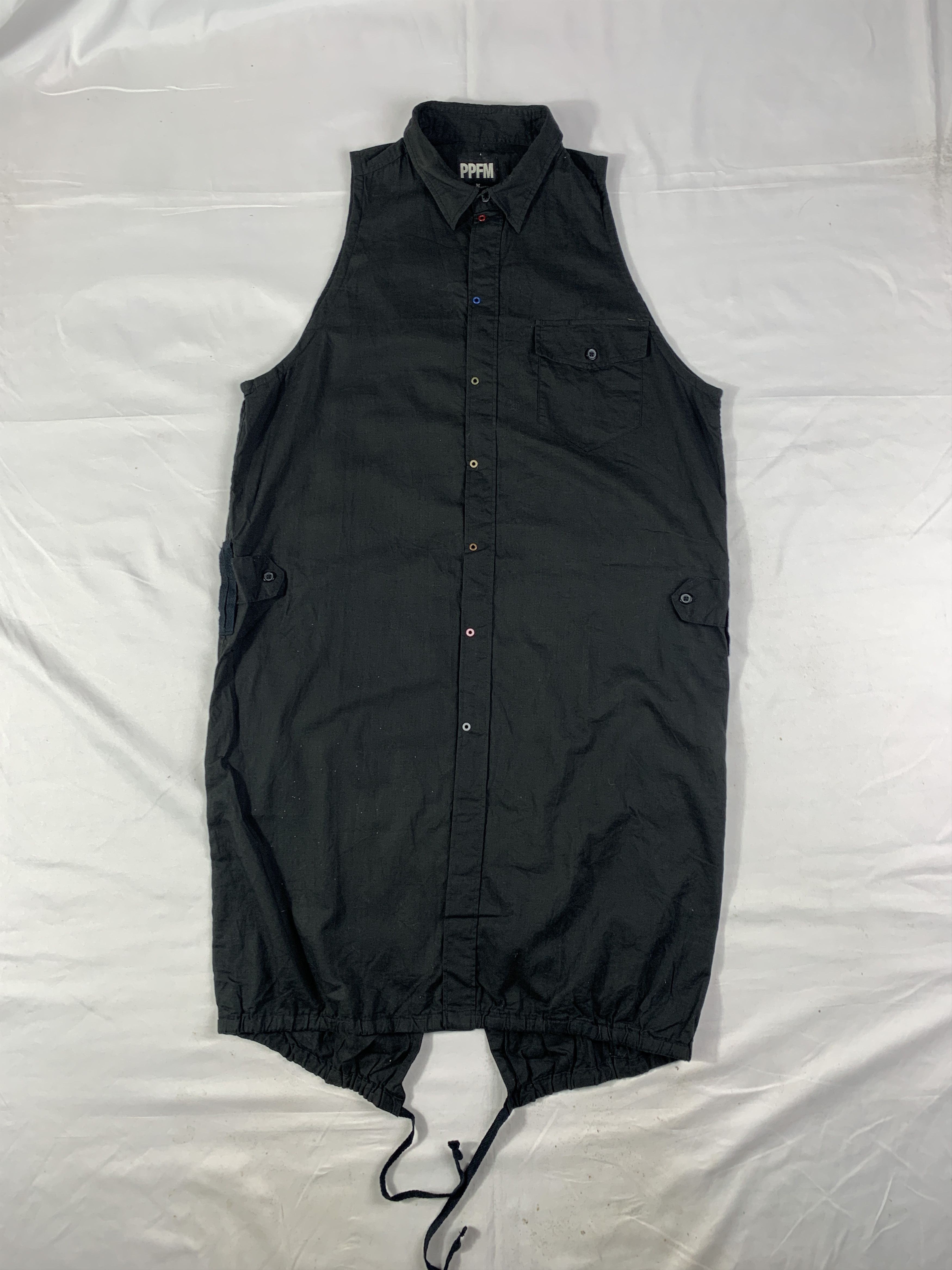 Japanese Brand PPFM Black Parka Dress (M) Size M / US 6-8 / IT 42-44 - 1 Thumbnail
