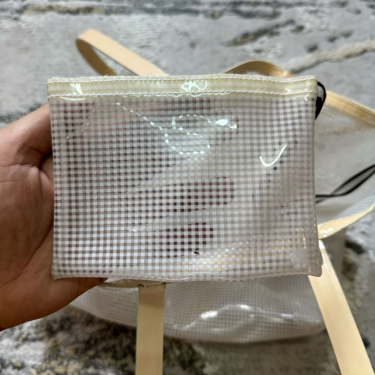 Miu Miu × Vintage Vintage Miu Miu Sheer Mesh Tote Bag Size ONE SIZE - 7 Thumbnail