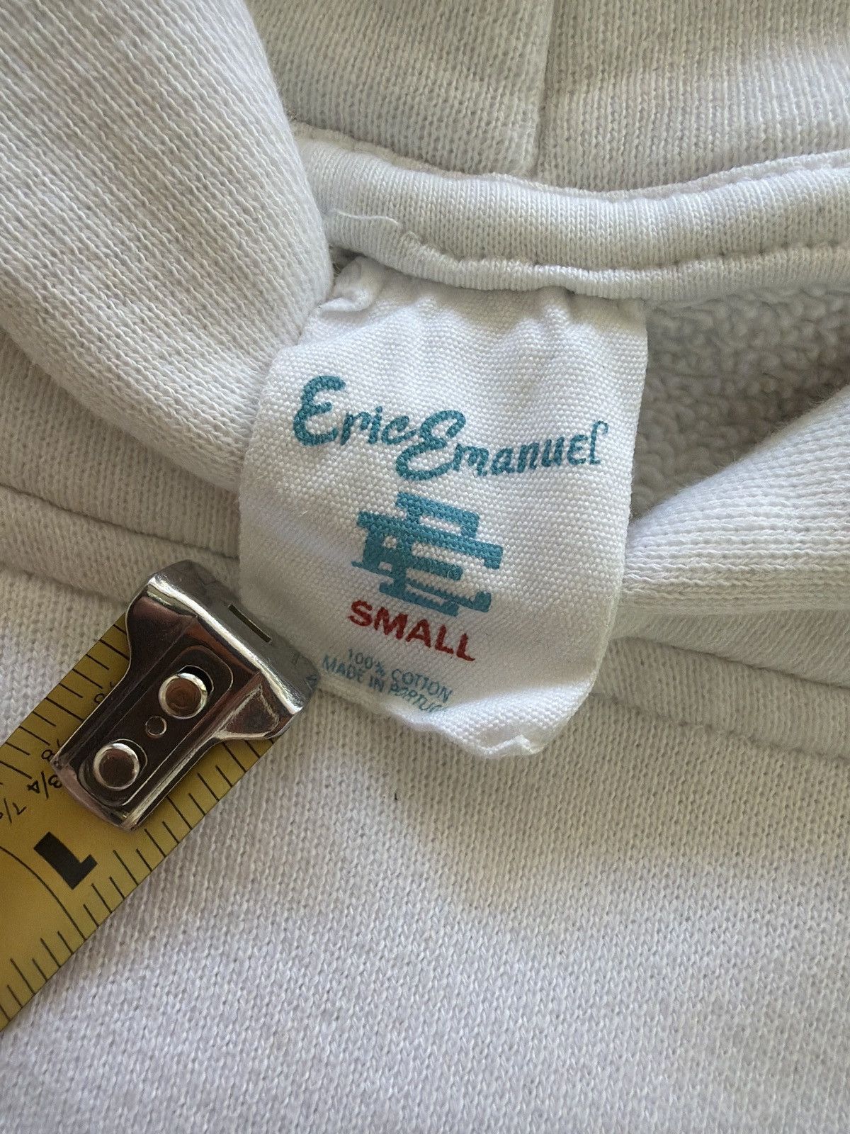 Eric Emanuel Eric Emanuel EE Basic Core Hoodie White Size Small Size US S / EU 44-46 / 1 - 7 Thumbnail
