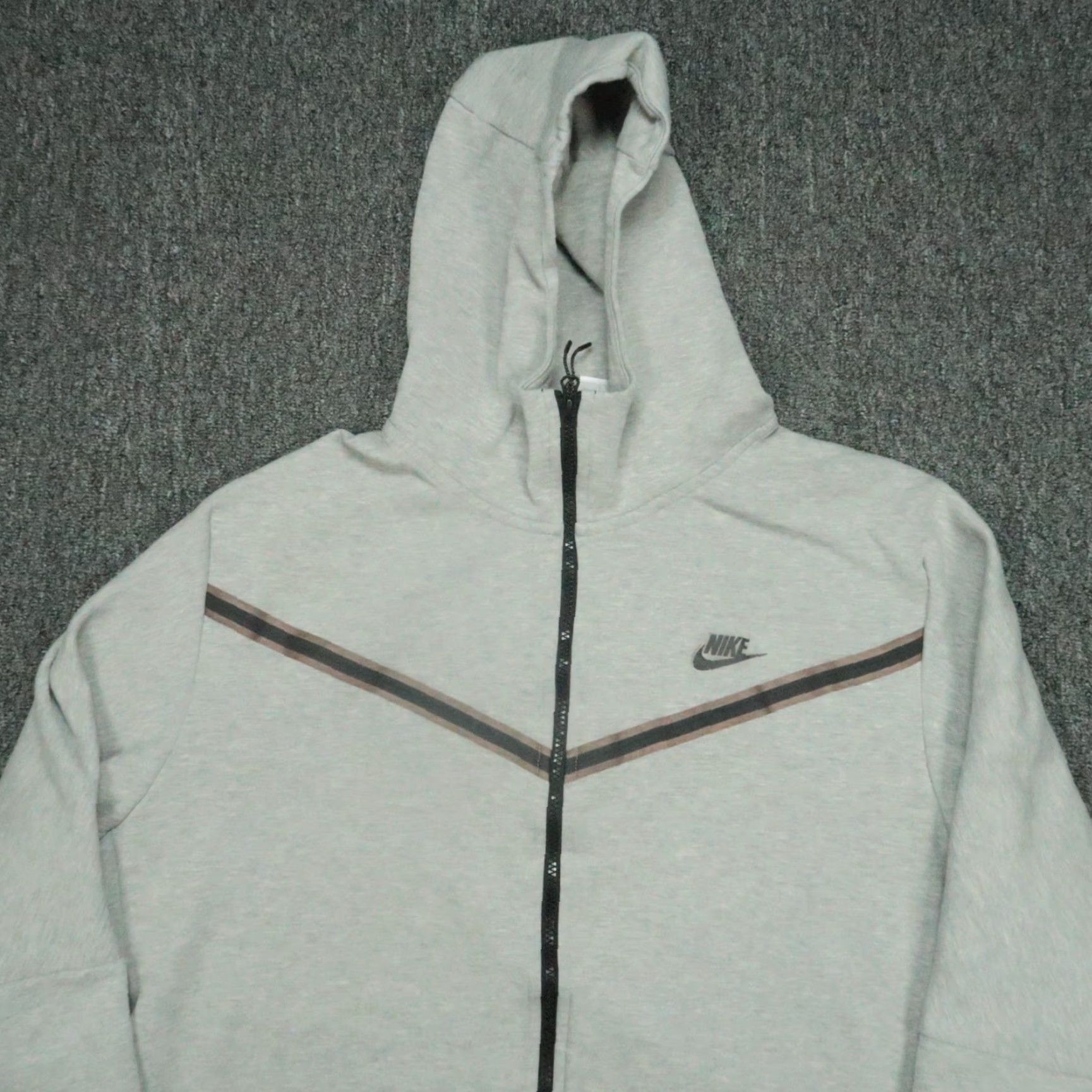 Nike Nike Hoodie Men XXL Gray NSW Tech Fleece Full Zip Hooded Jacket Windrunner 2XL Size US XXL / EU 58 / 5 - 2 Thumbnail