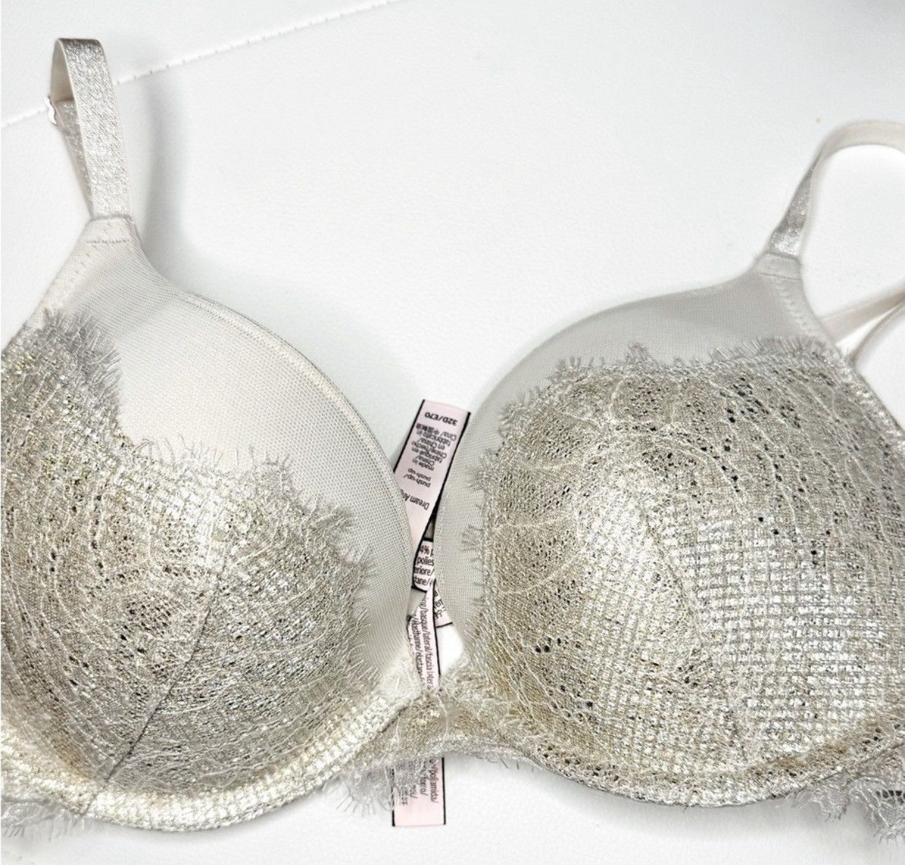 Victoria's Secret Victoria’s Secret Dream Angels Push-up Bra Sexy Shimmer Grey Size ONE SIZE - 8 Thumbnail