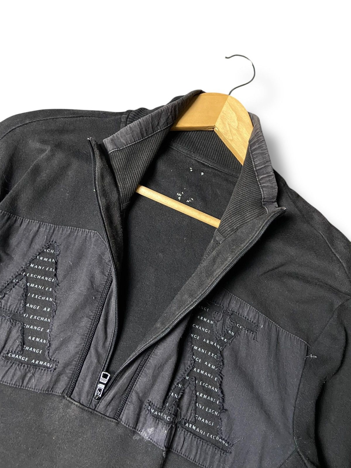 Armani Exchange AX Armani Exhange Embroidery Half Zip Sweatshirt (164) Size US S / EU 44-46 / 1 - 3 Thumbnail