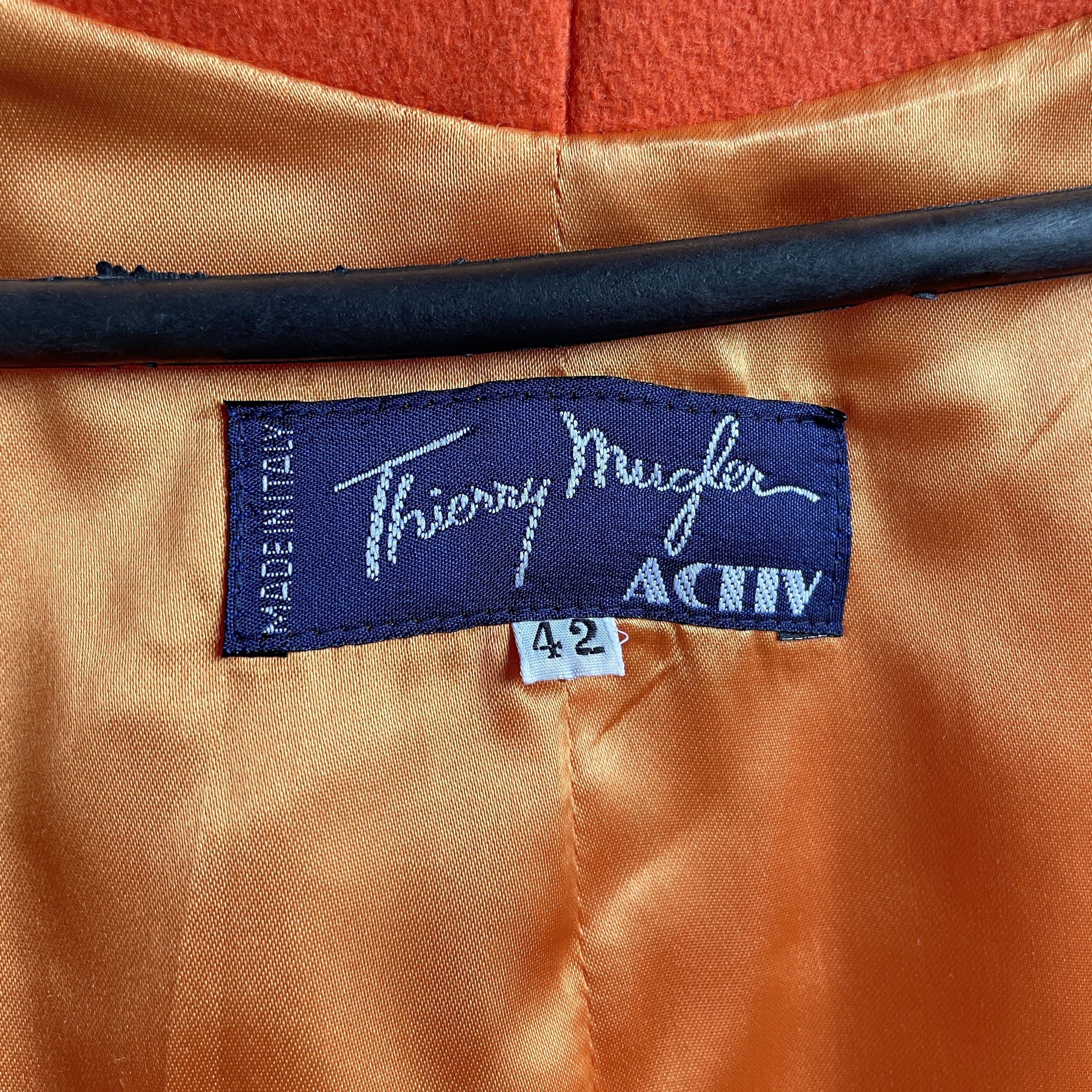 Thierry Mugler Thierry Mugler Activ 1991 Documented Sculptural Fitted Coat Size M / US 6-8 / IT 42-44 - 16 Thumbnail