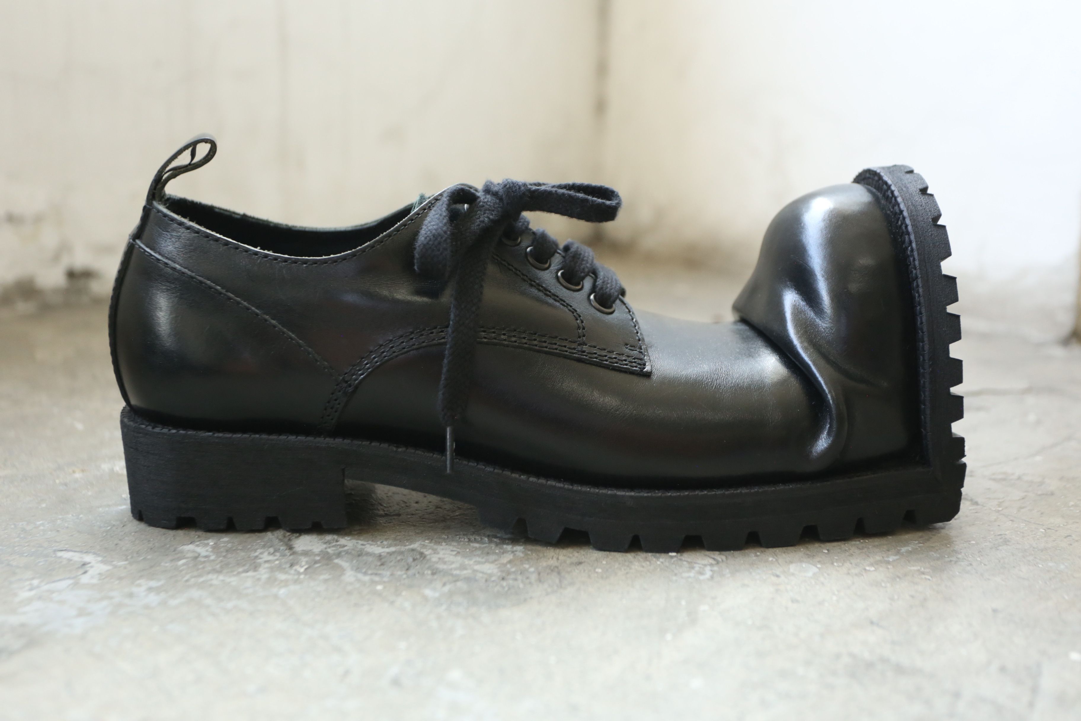 Comme des Garcons Homme Plus × Kids Love Gaite Kids Love Gaite - CDG HP - F/W 25 - Crushed-Toe Derbies Size US 9 / EU 42 - 5 Thumbnail