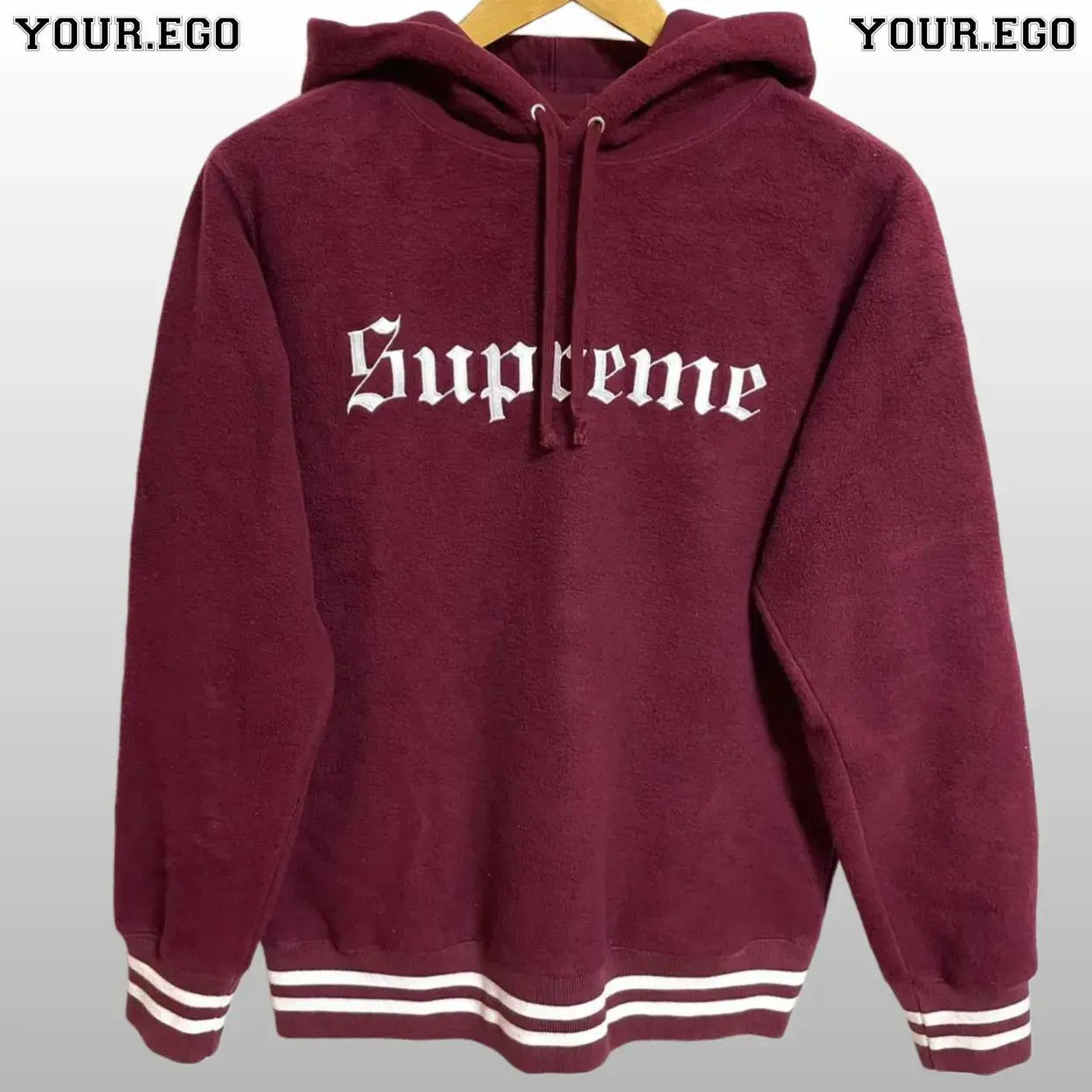 Supreme Supreme Reverse Fleece Hooded Sweatshirt FW16 Size US M / EU 48-50 / 2 - 1 Thumbnail