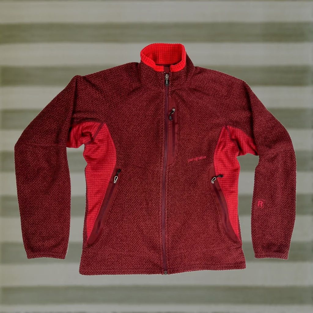 Patagonia VINTAGE Patagonia Women's Polartec Fleece Jacket Full Zip Sz M Red Jacket Womens M Size M / US 6-8 / IT 42-44 - 1 Thumbnail