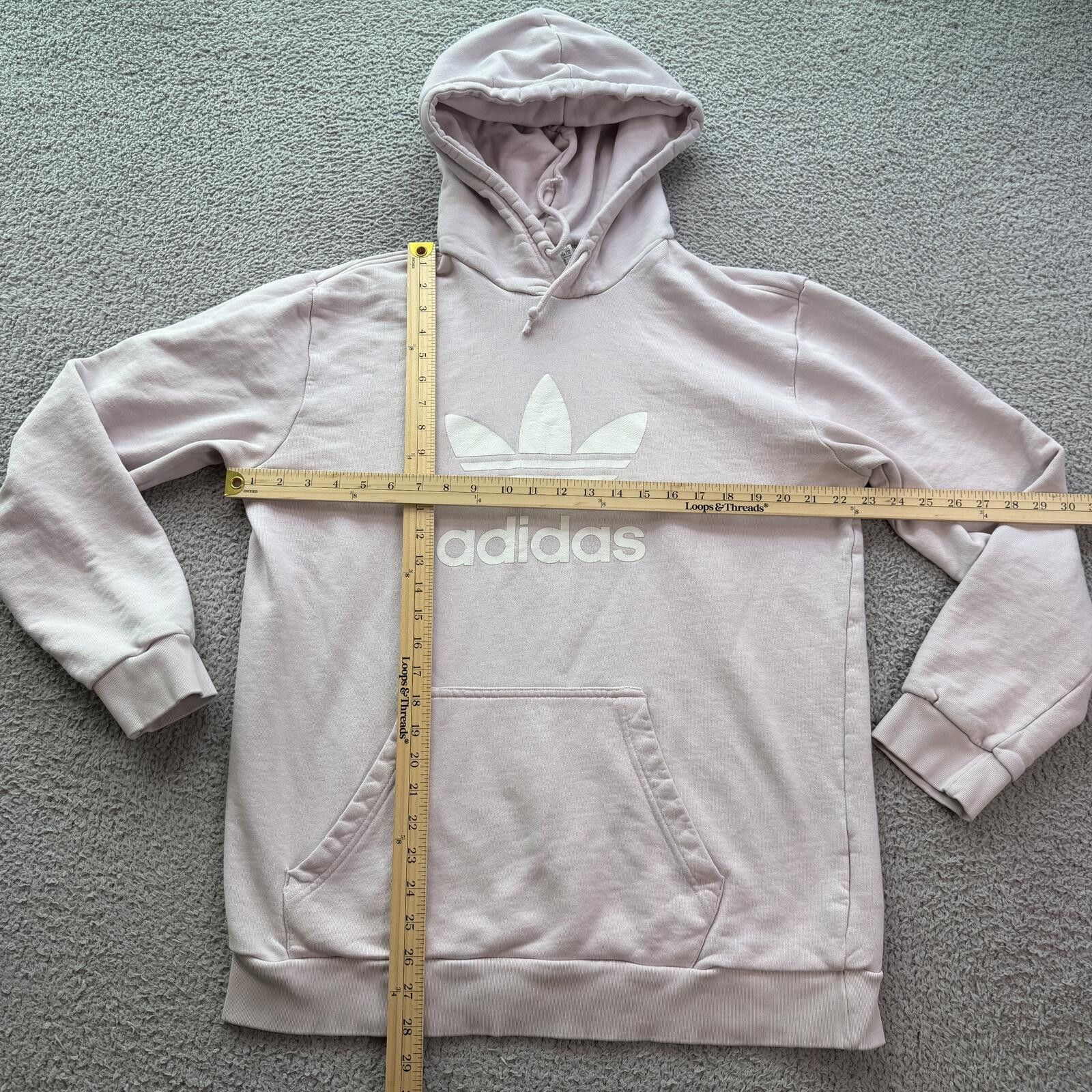 Adidas Adidas Originals Pink Trefoil Hoodie L Sweatshirt Womens Size L / US 10 / IT 46 - 3 Thumbnail