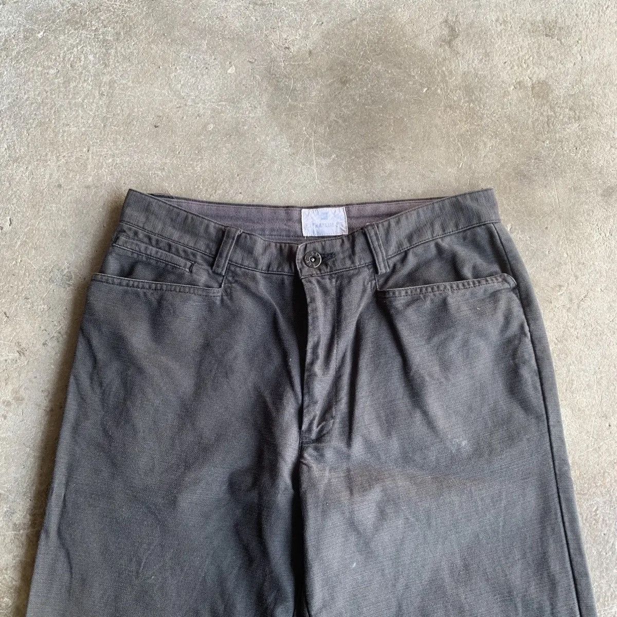 Gap 5-Pocket GAP W29 L31 Blank Slim Fit Faded Chino Pants Size US 29 - 2 Thumbnail