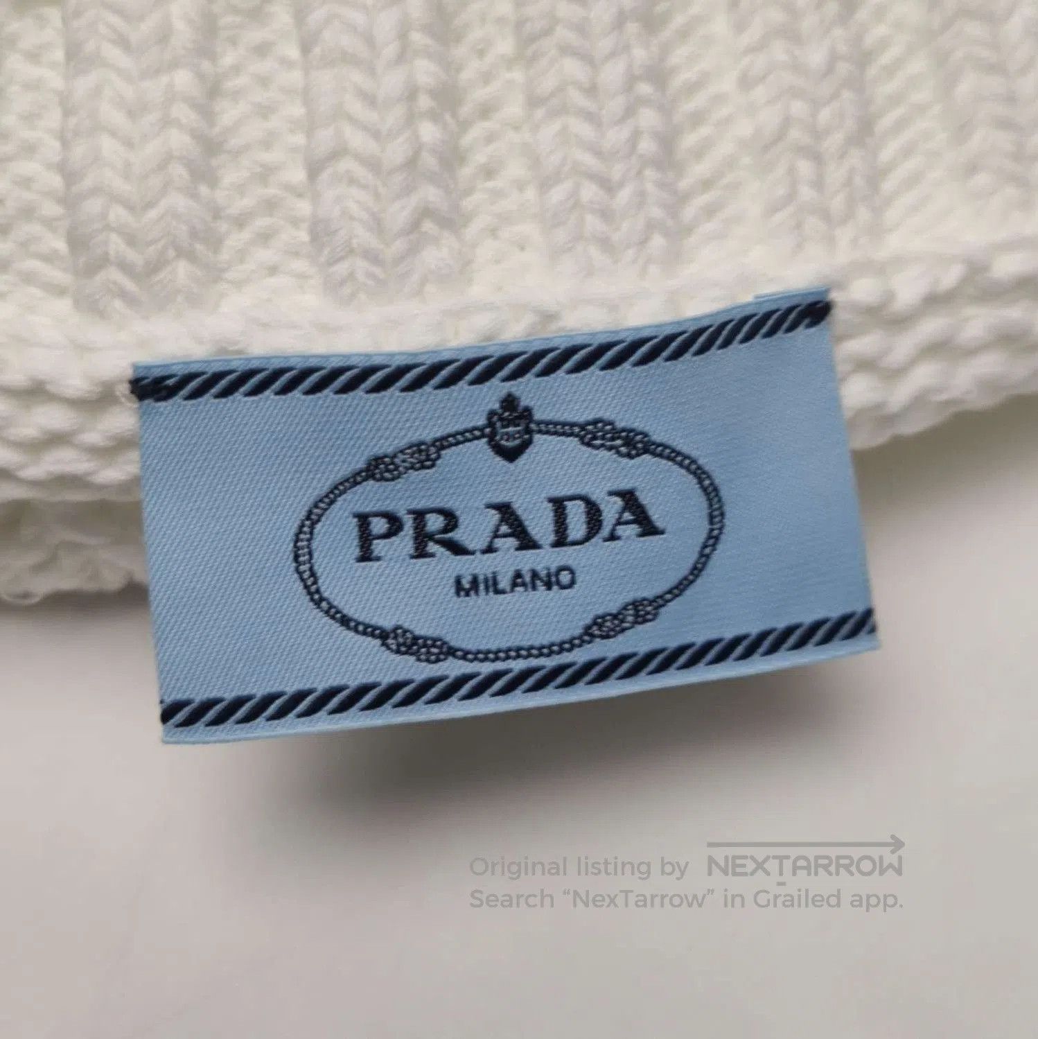 Prada Prada Cotton V. Size L / US 10 / IT 46 - 4 Thumbnail