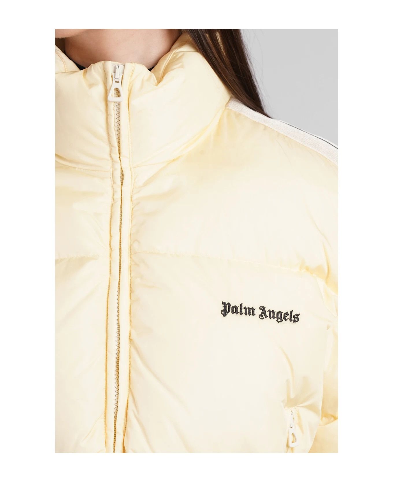 Palm Angels o1y1125 Shell Jacket in Pastel Yellow Size L / US 10 / IT 46 - 5 Thumbnail