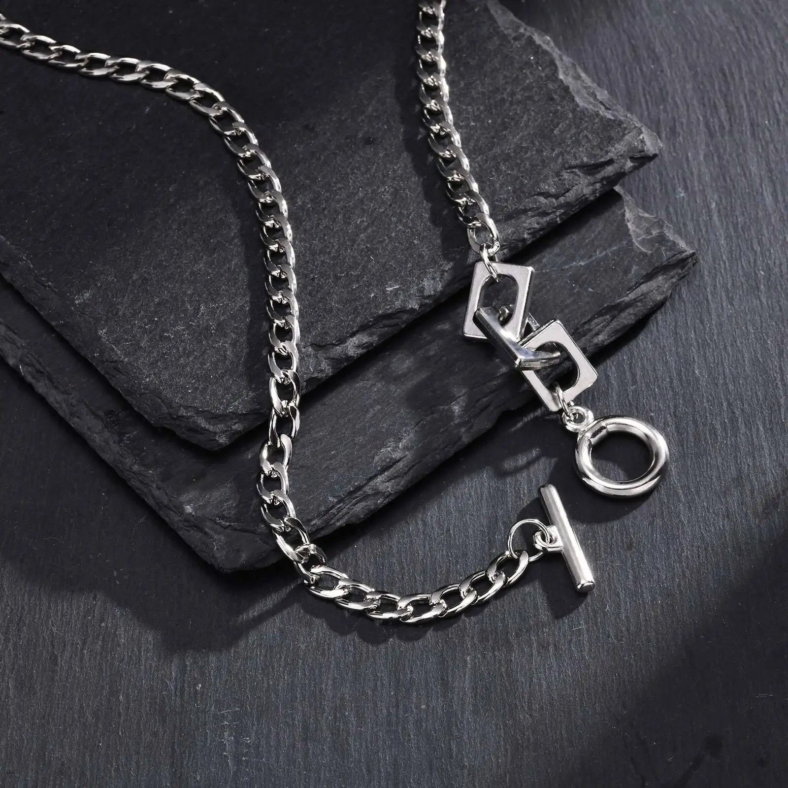 Vintage Splicing Chain Necklace Size ONE SIZE - 3 Thumbnail