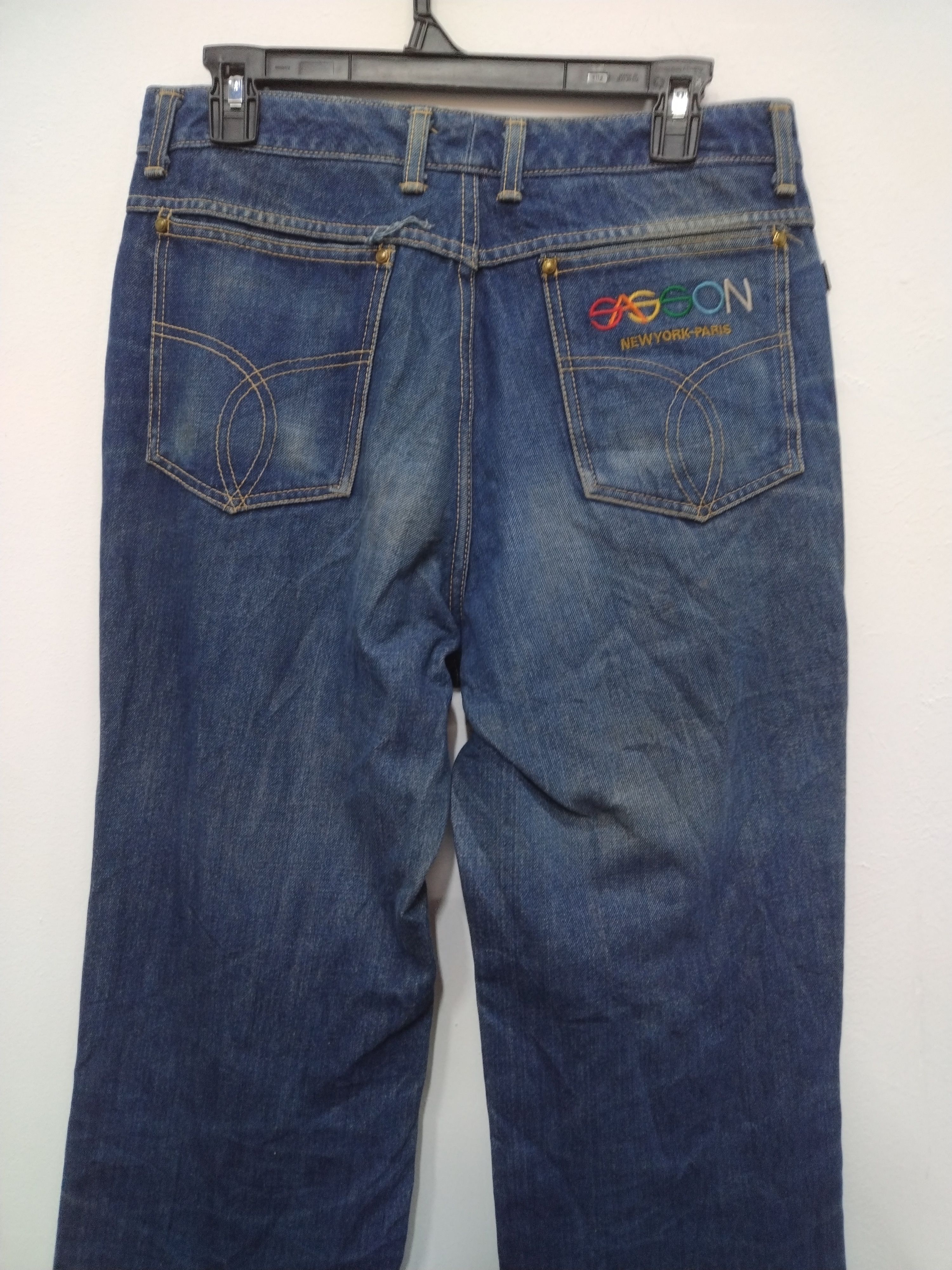 Japanese Brand × Vintage Sasson new york paris nice patina vtg Jeans Size 30" / US 8 / IT 44 - 11 Thumbnail