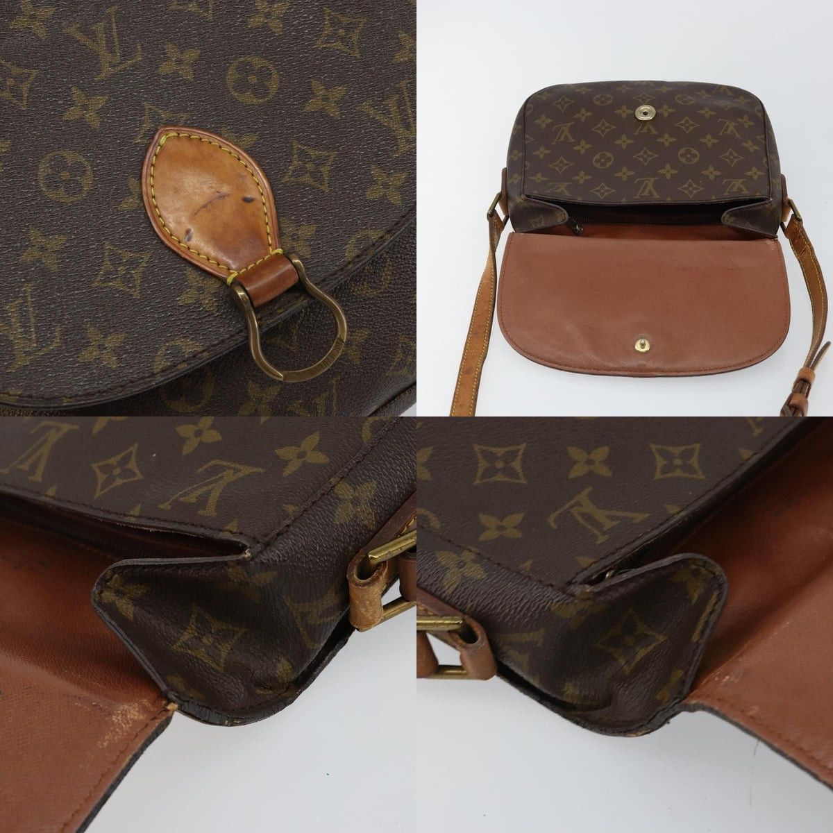 Louis Vuitton LOUIS VUITTON Monogram Saint Cloud GM Shoulder Bag M51242 Size ONE SIZE - 11 Thumbnail