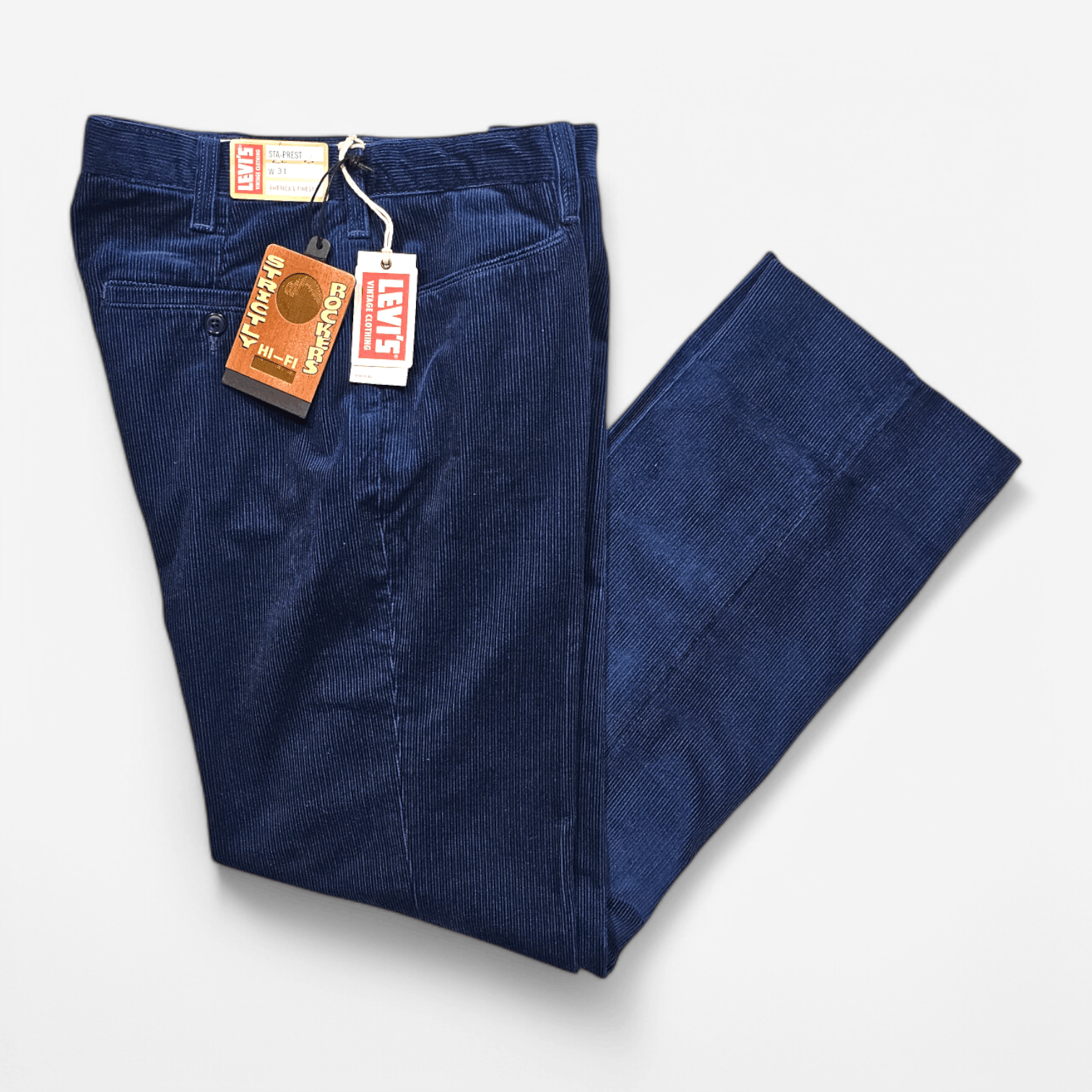 Levi's Vintage Clothing NWT LVC Levi's Vintage Clothing Sta Prest Corduroy Pants Size US 31 - 2 Thumbnail