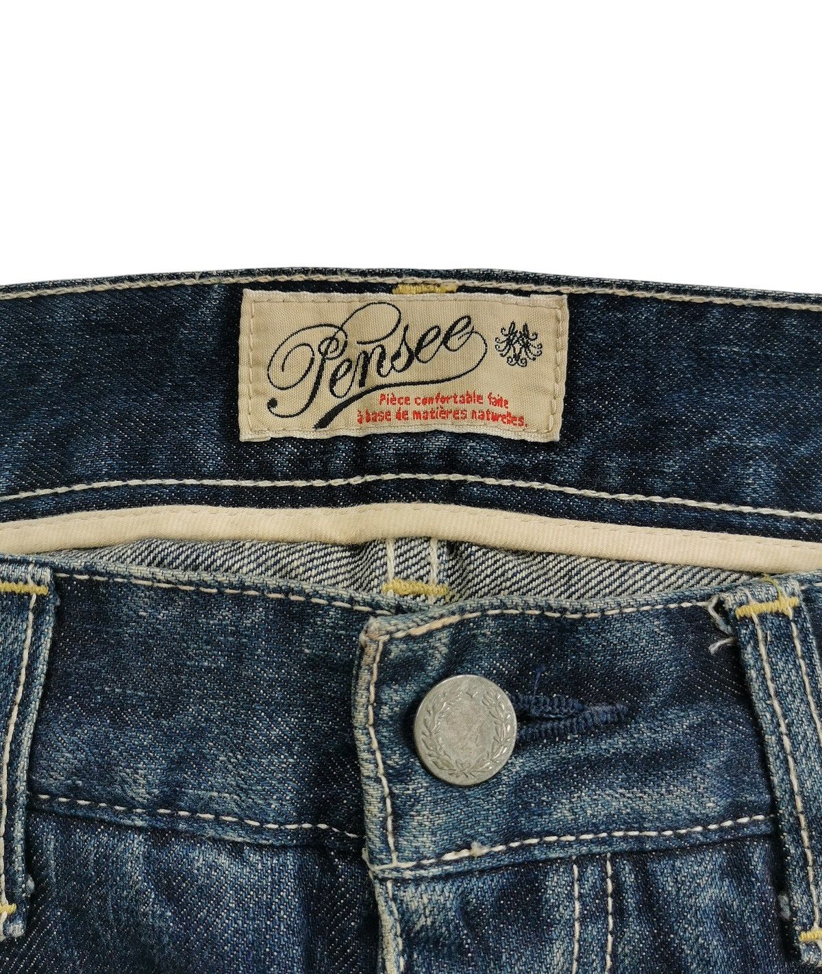 JNCO Jorts Baggy Pensee Japan Repaired Denim JNCO Size US 30 / EU 46 - 8 Thumbnail