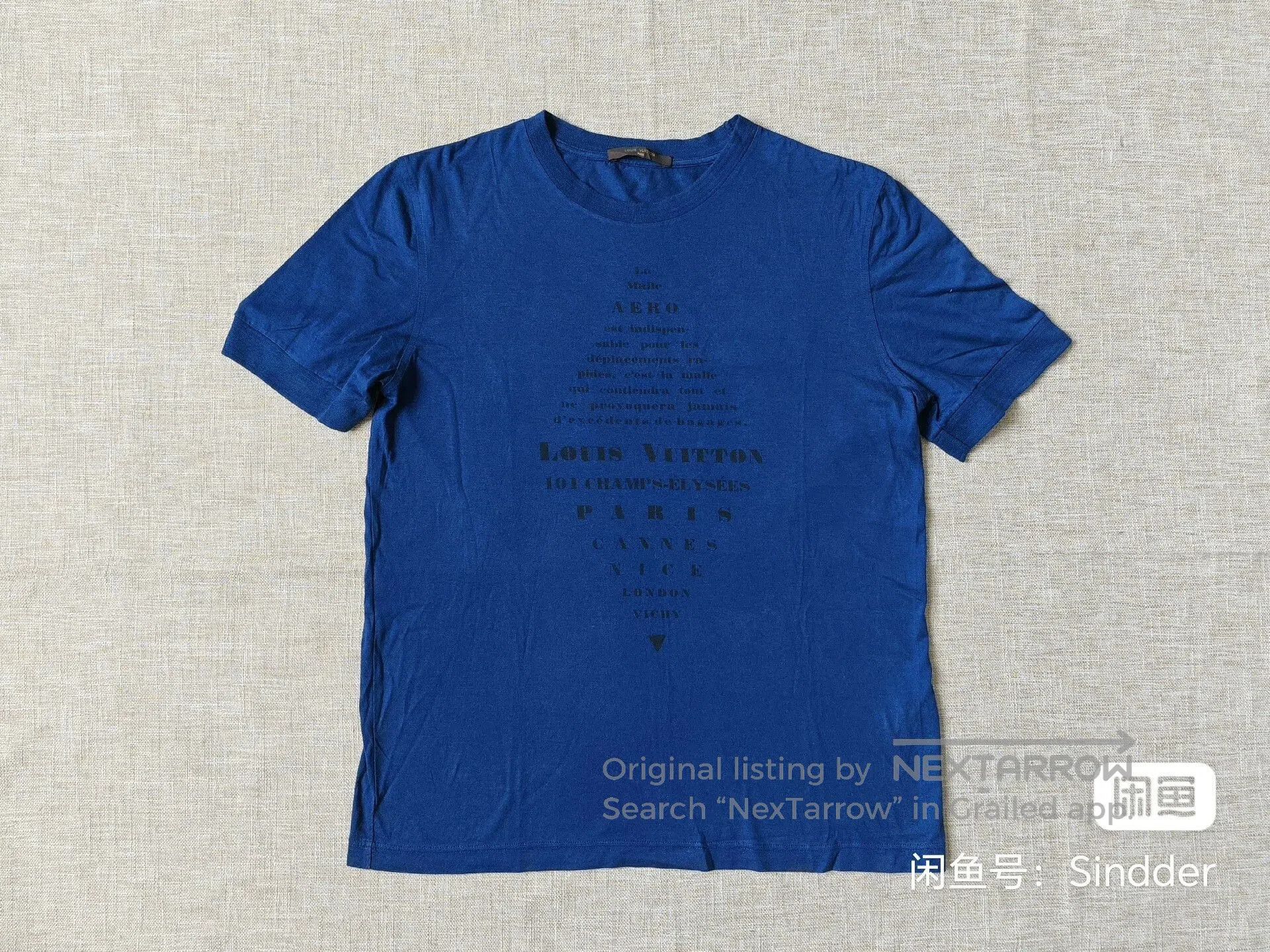 Louis Vuitton Louis Vuitton Men's Silk Short-Sleeve T-Shirt. Size US M / EU 48-50 / 2 - 1 Thumbnail