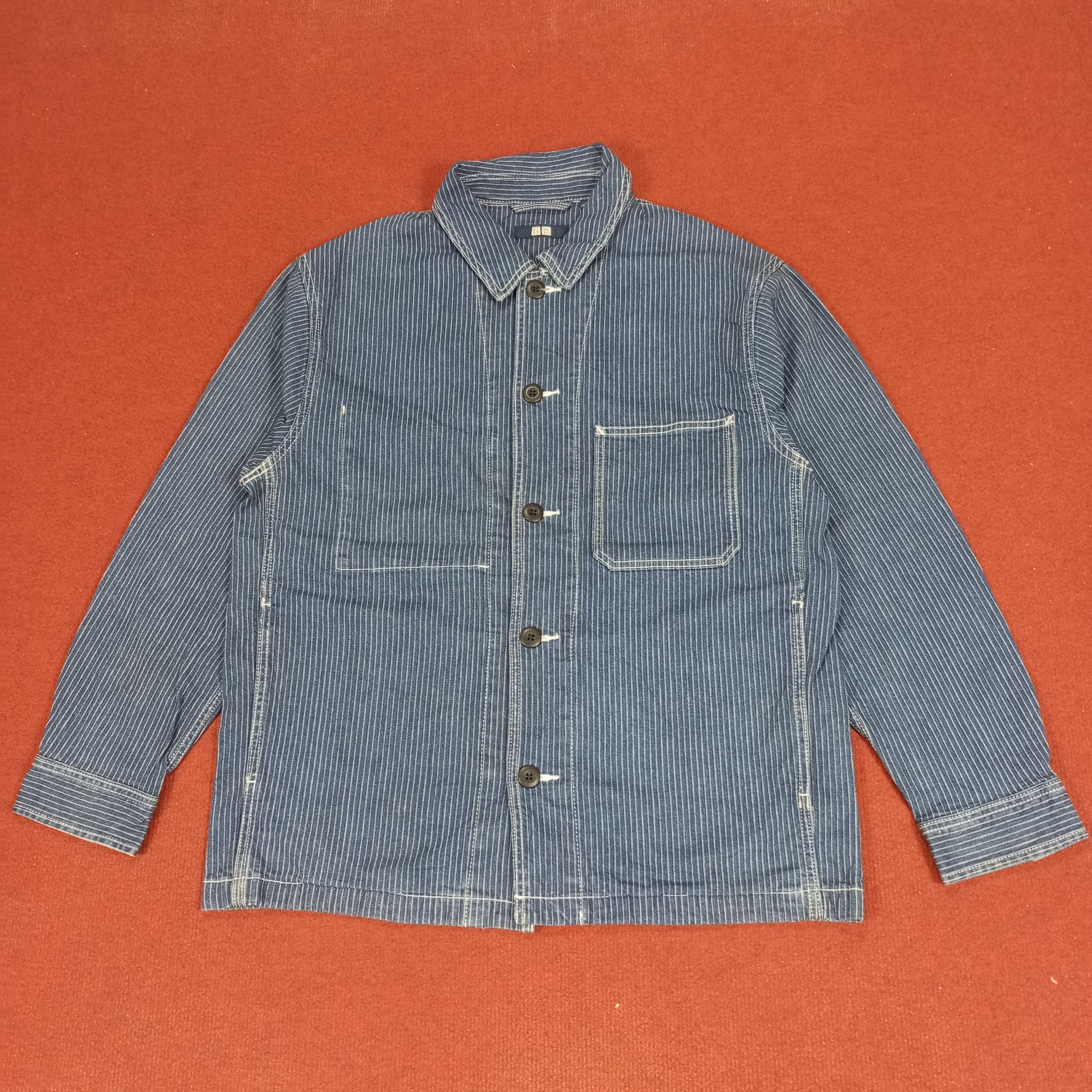 Japanese Brand Uniqlo X Custom Skulls Design Streetwear Style Jacket Size US L / EU 52-54 / 3 - 3 Thumbnail