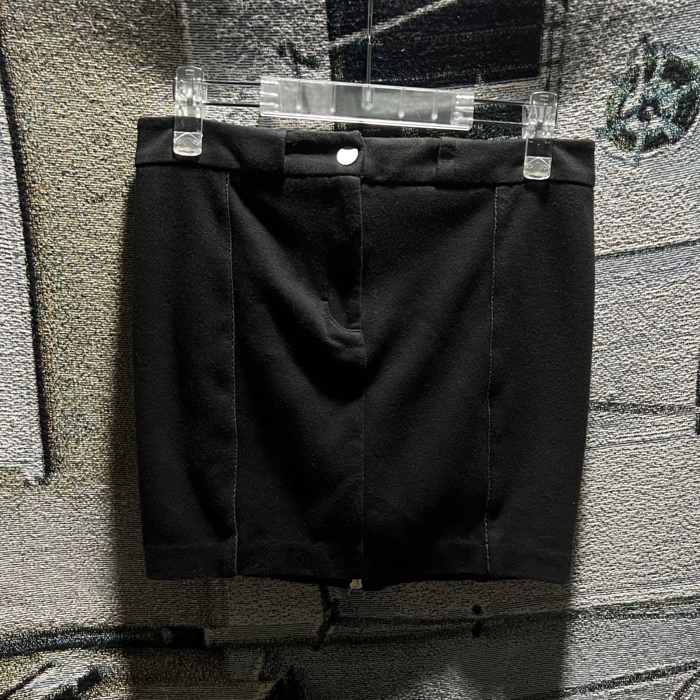 Alexander Wang Alexander Wang Back Zipper Mini Skirt Black Size 29" - 1 Thumbnail