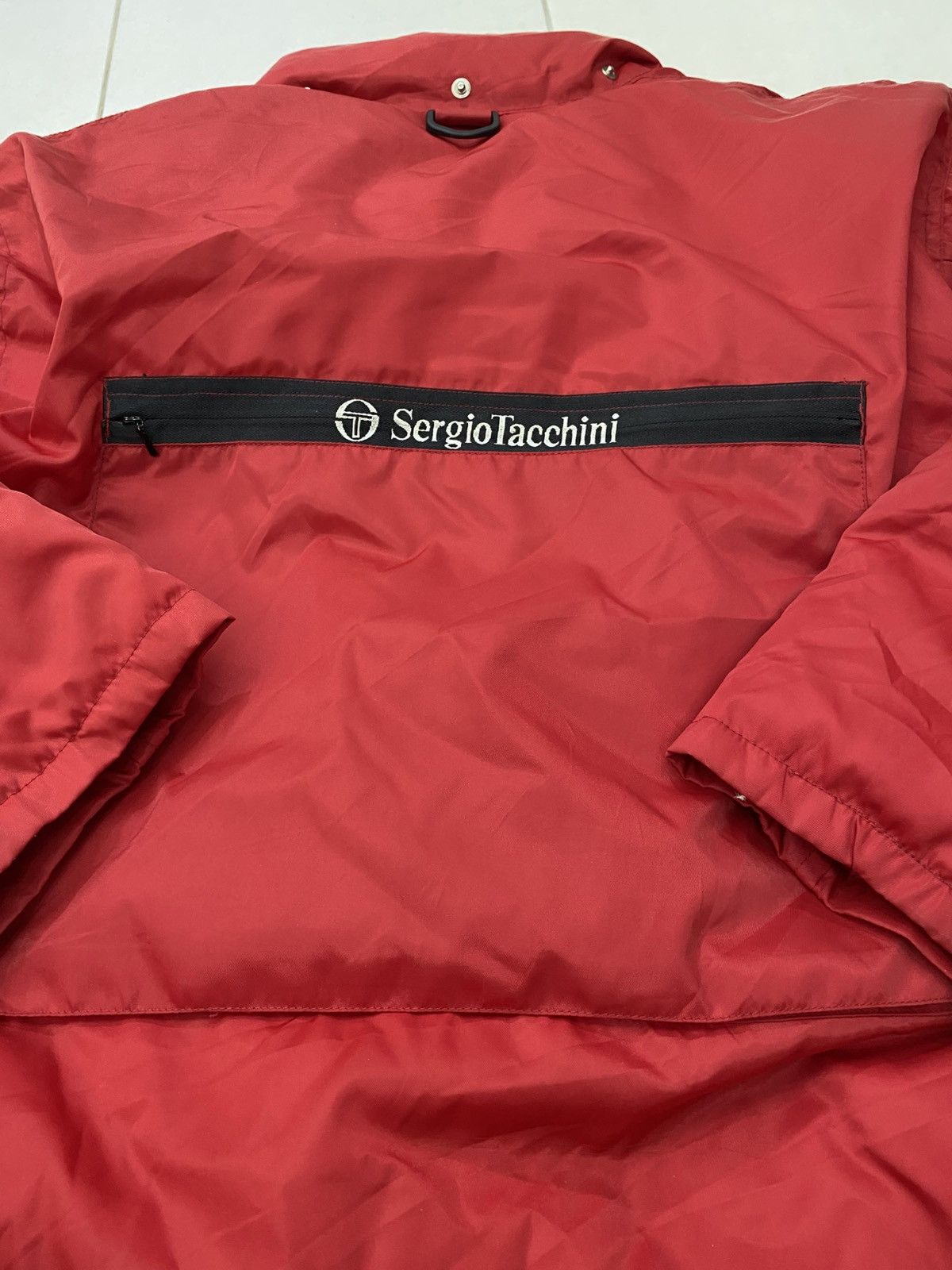 Sergio Tacchini Vtg Sergio Tacchini goose down tactical jacket Size US L / EU 52-54 / 3 - 11 Thumbnail