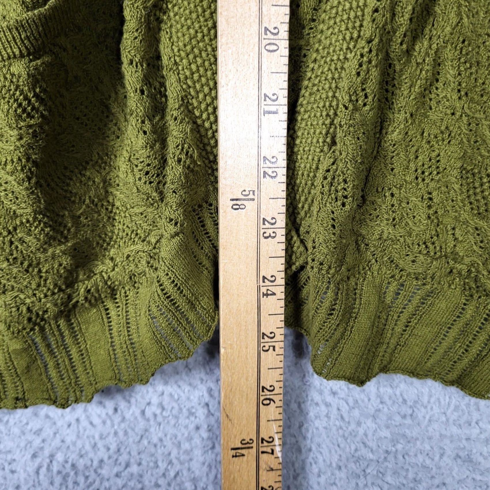 Vintage Angel of the North Cardigan Sweater Top Women’s light-weight Short Sleeve Sz S Size S / US 4 / IT 40 - 6 Thumbnail