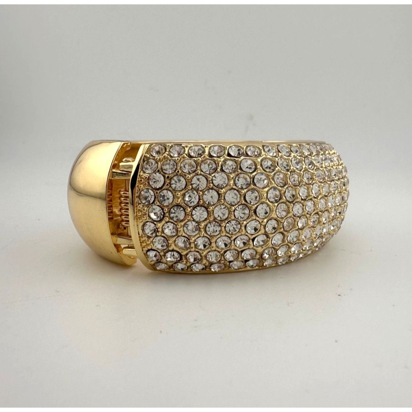 Other Wide Rhinestone Bangle Bracelet Size ONE SIZE - 10 Thumbnail