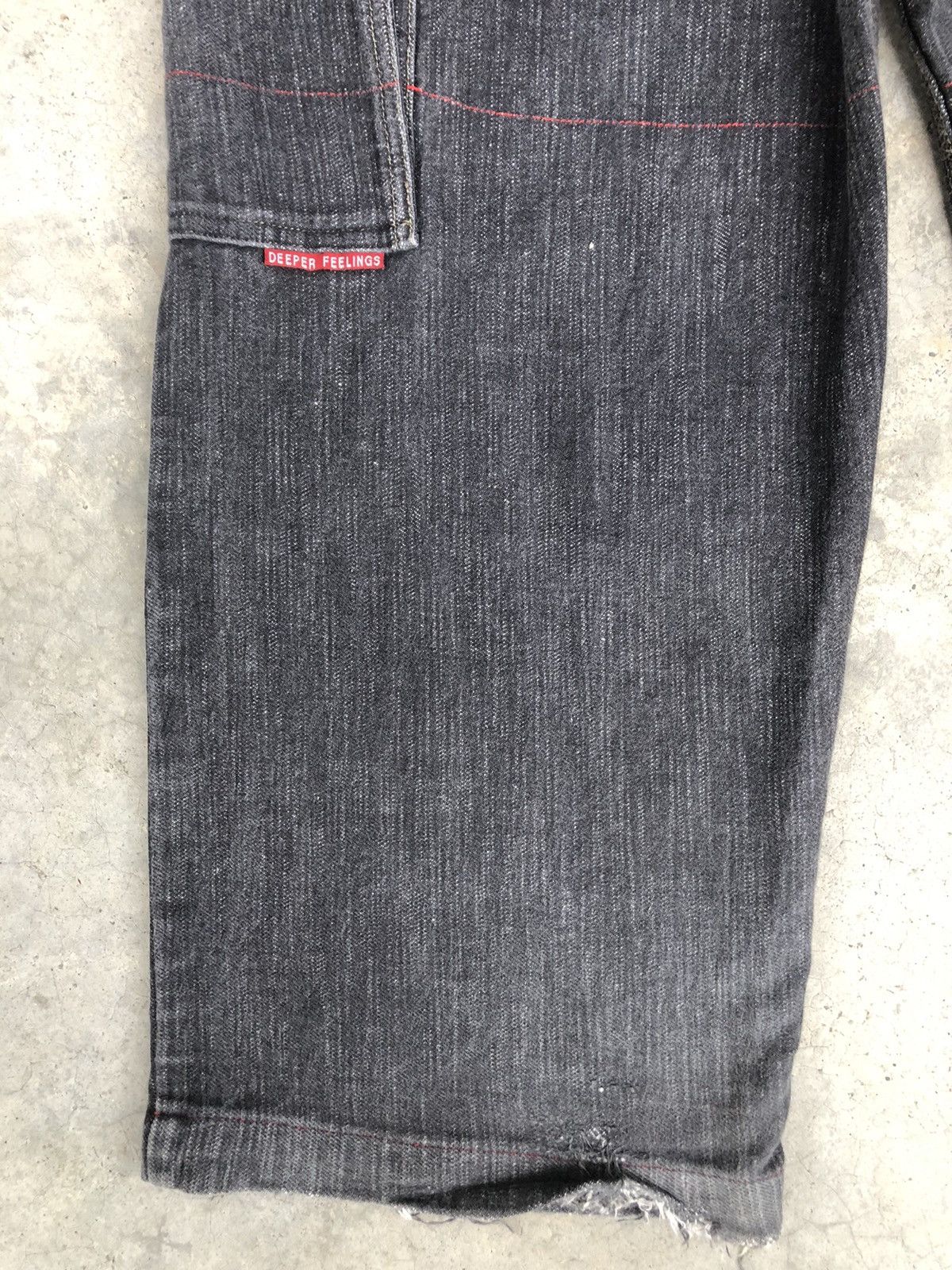 Vintage Japanese Soul Baggy Jeans Embroidered Jeans Hip Hop Cargo Size US 34 / EU 50 - 11 Thumbnail