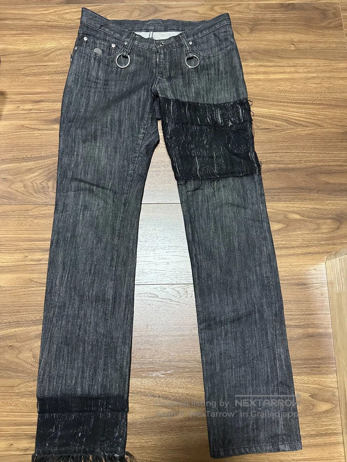 Mastermind Japan Mastermind Japan Silver Thread Jeans. Size US 34 / EU 50 - 2 Thumbnail