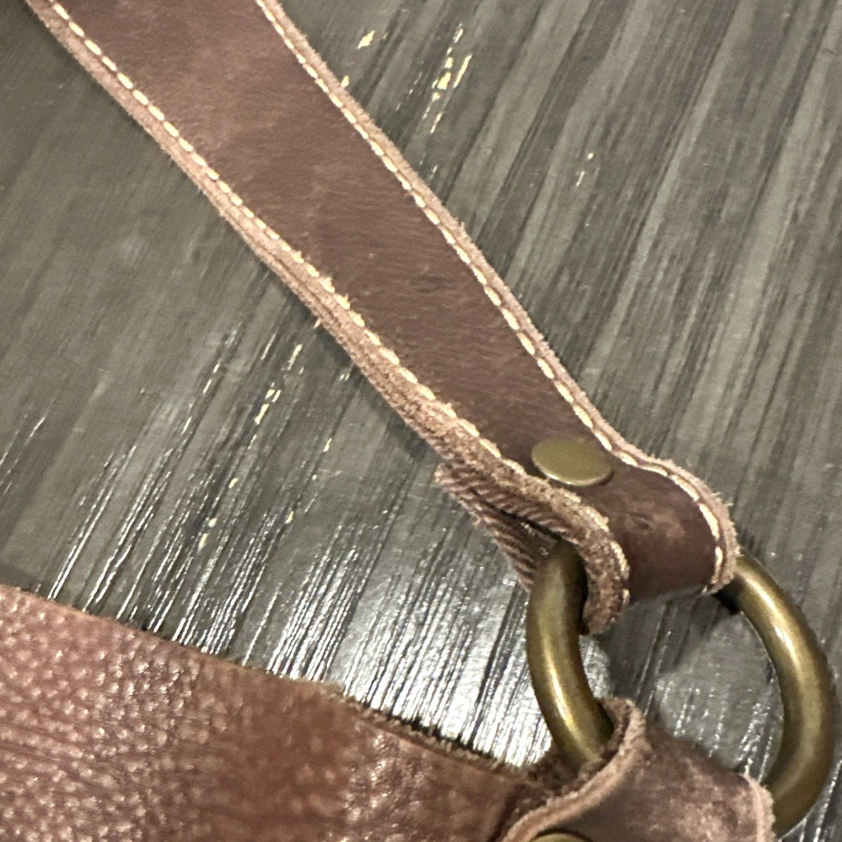 Lucky Brand Lucky Brand Leather Crossbody Bag with Wallet, Medium, Arizona Brown, Women's Size ONE SIZE - 4 Thumbnail