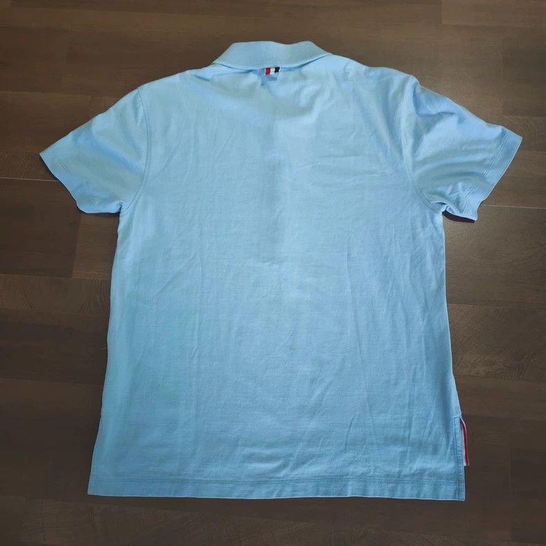 Thom Browne Thom Browne Light blue POLO shirt Size US S / EU 44-46 / 1 - 1 Thumbnail