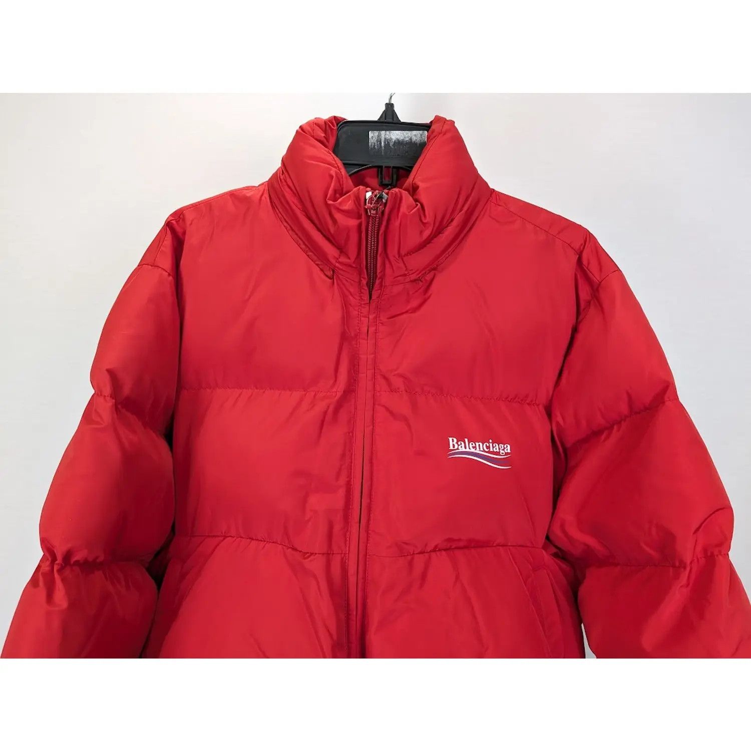 Balenciaga o1la1rc1a0725 C-Shape Puffer Jacket in Red Size S / US 4 / IT 40 - 7 Thumbnail
