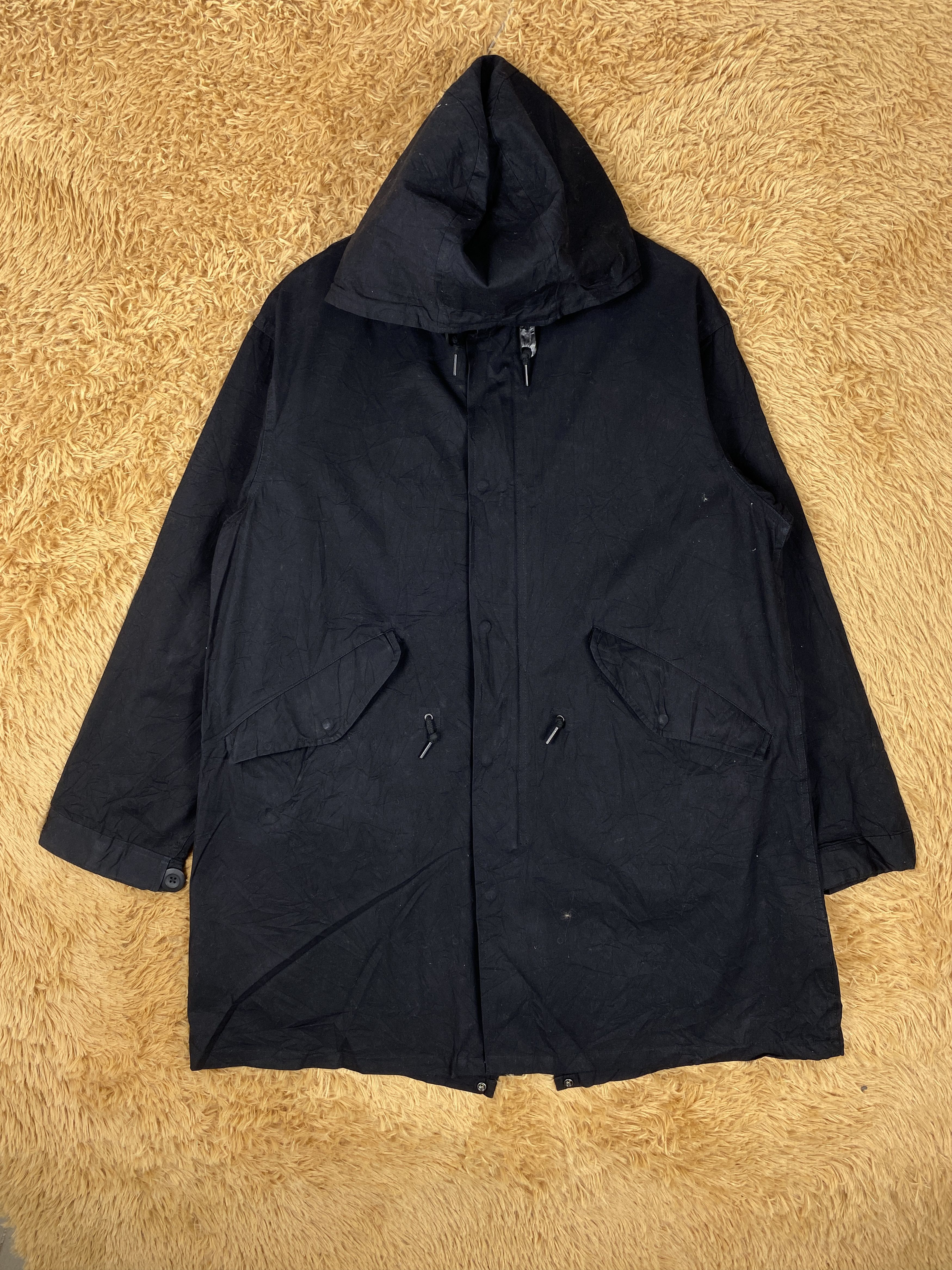 GU Vintage GU Hoodie Long Jacket J2156 Size US M / EU 48-50 / 2 - 2 Thumbnail