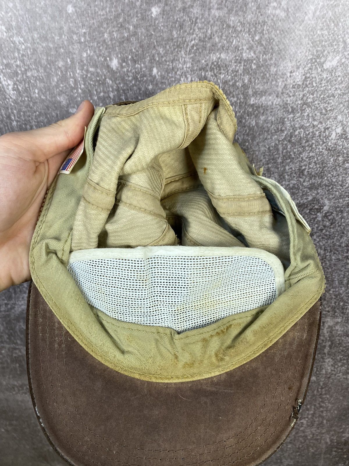 Kangol × Vintage Brown Kangol velvet made in USA 80s’ cap Size ONE SIZE - 7 Thumbnail