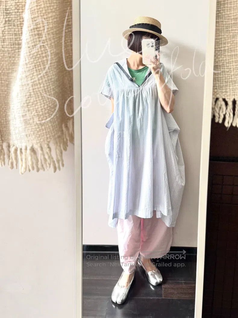 Comme des Garcons Comme Des Garcons Sailor Collar Dress Size M / US 6-8 / IT 42-44 - 1 Thumbnail
