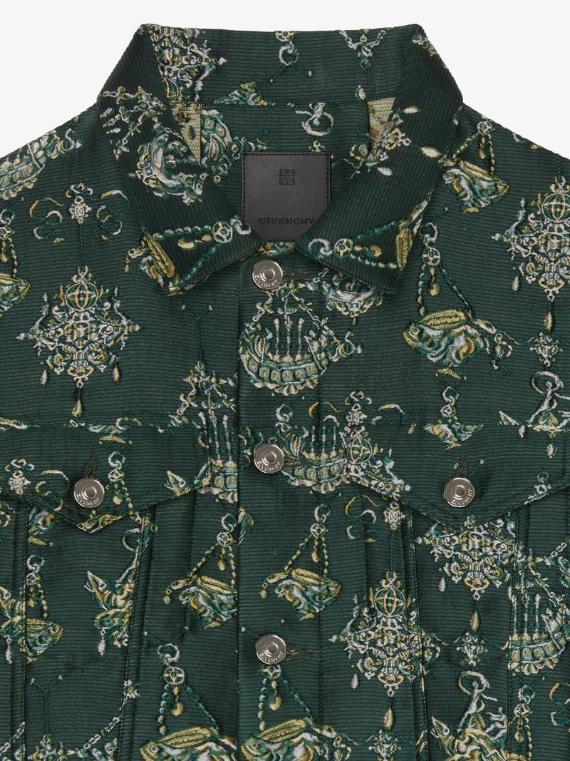 Givenchy o1n1vont0326 Jacket in Dark Green Size US M / EU 48-50 / 2 - 5 Thumbnail