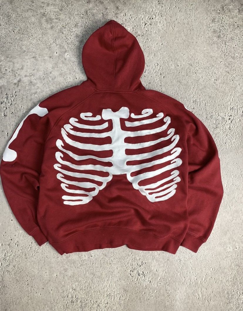 Nike Nike Skeleton Vintage Hoodie 90s Size US XL / EU 56 / 4 - 5 Thumbnail