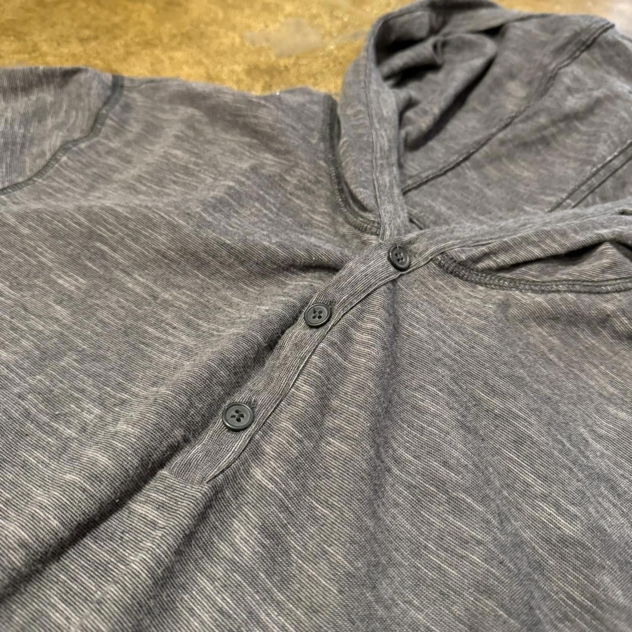 Banana Republic Banana Republic Men's Grey and Black Hoody Size US L / EU 52-54 / 3 - 3 Thumbnail