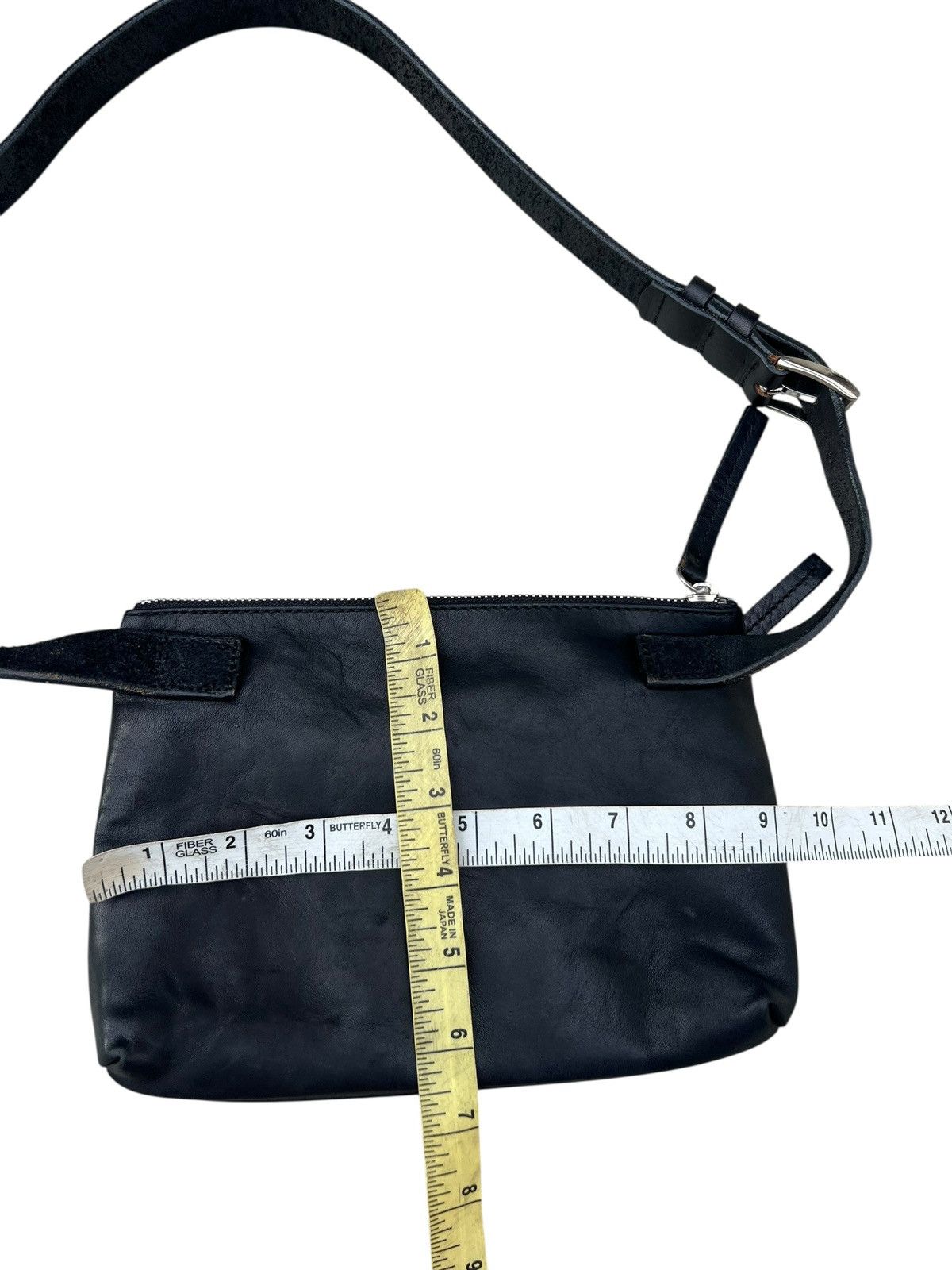 Leather Pour Deux Acce. Japan Patina Leather Chest Bag Size ONE SIZE - 7 Thumbnail