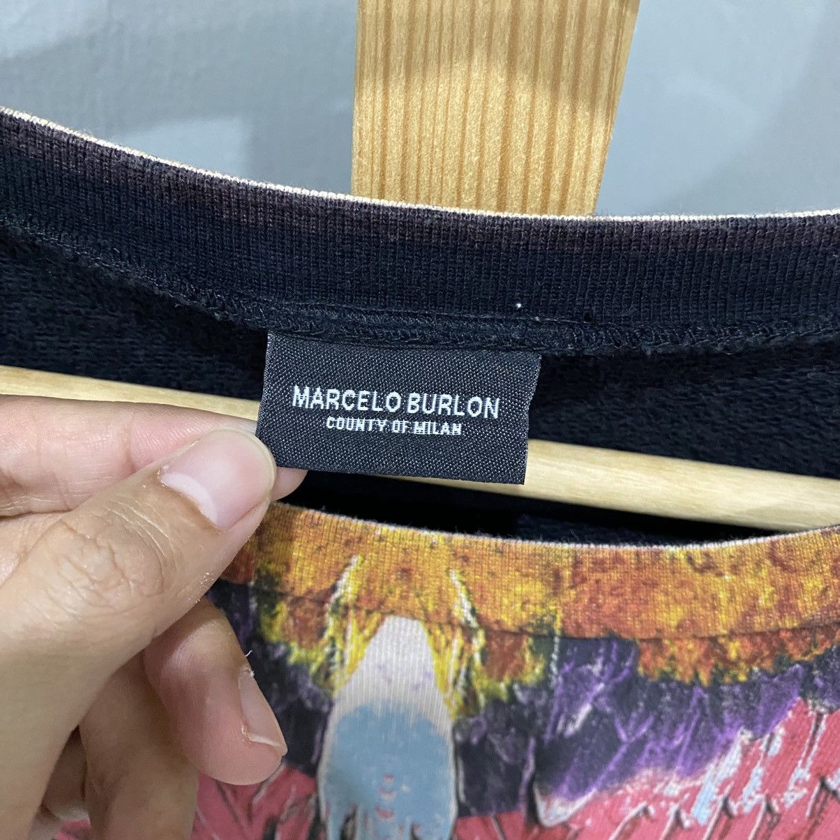 Marcelo Burlon Marcelo Burlon Red Icon Wings Crewneck Sweatshirt Size US M / EU 48-50 / 2 - 10 Thumbnail
