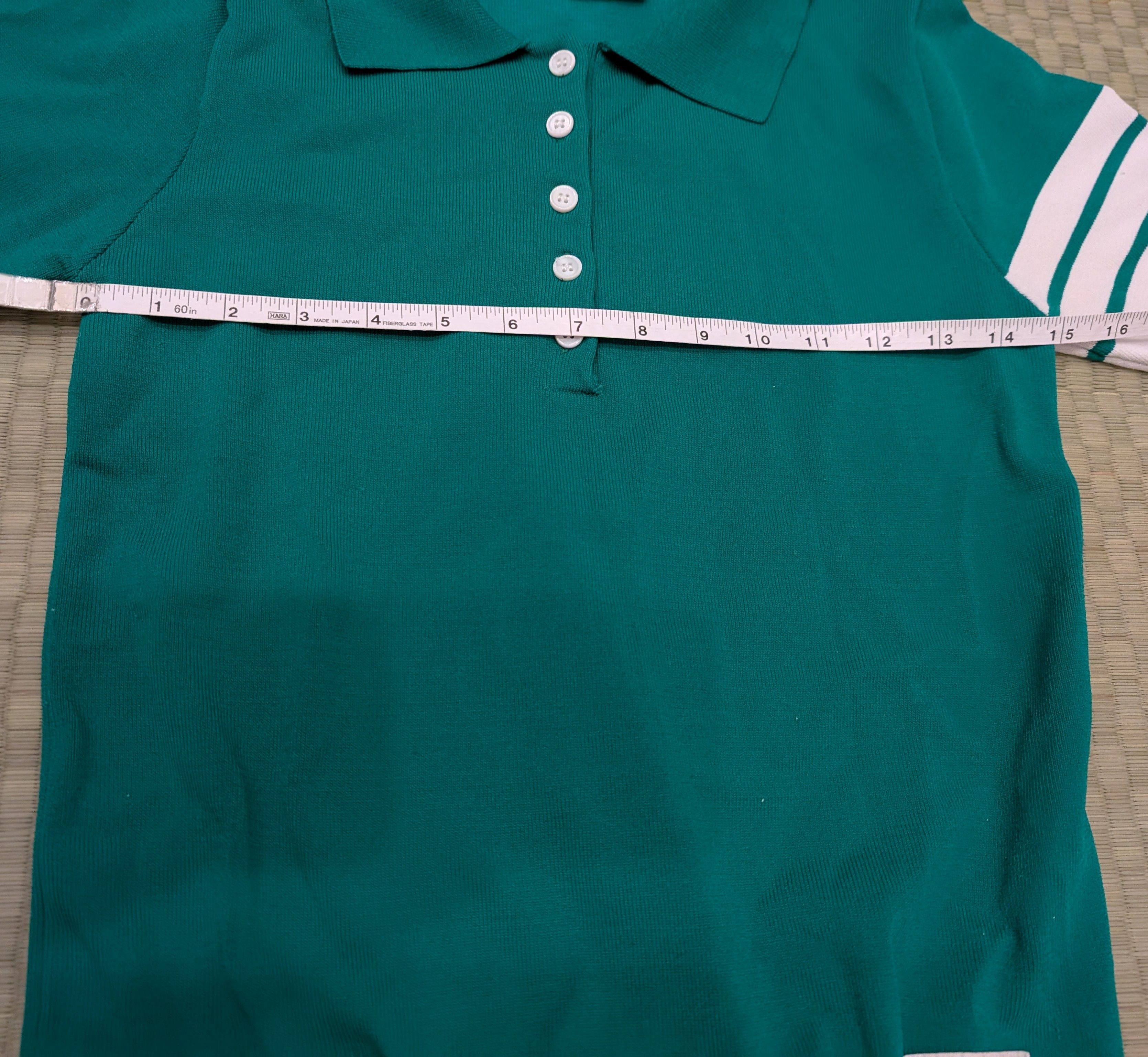 Thom Browne Thom Brown Classic 4-bar Pique Polo Cotton *See Measurement Size US S / EU 44-46 / 1 - 4 Thumbnail