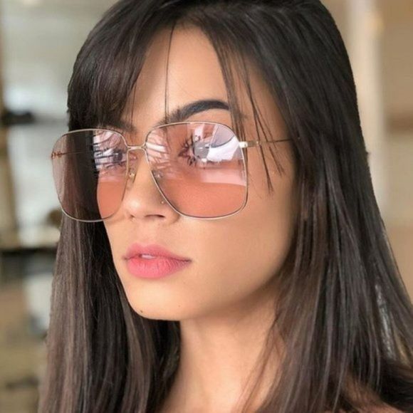 Gucci Gucci Women Sunglasses Square GG0394S 004 NEW AUTHENTIC Size ONE SIZE - 11 Thumbnail