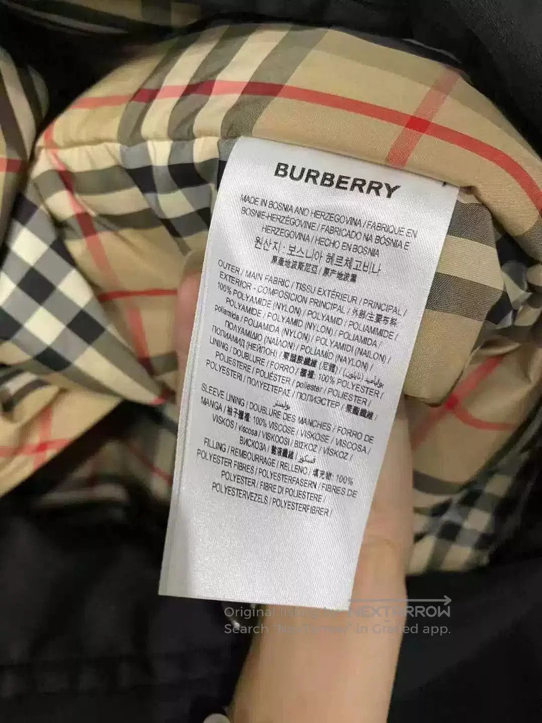 Burberry Burberry Nylon Trench Coat. Size US M / EU 48-50 / 2 - 6 Thumbnail
