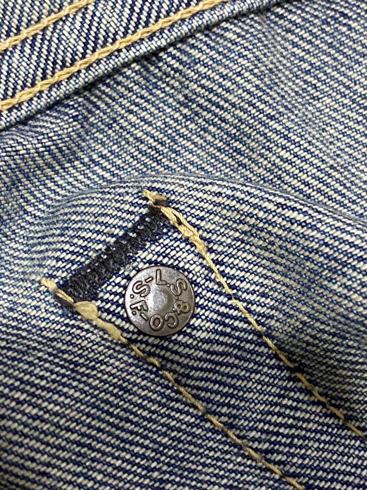 Levi's LEVIS BIG E LOT 37501 RIVETS SELVAGED Size US 28 / EU 44 - 8 Thumbnail