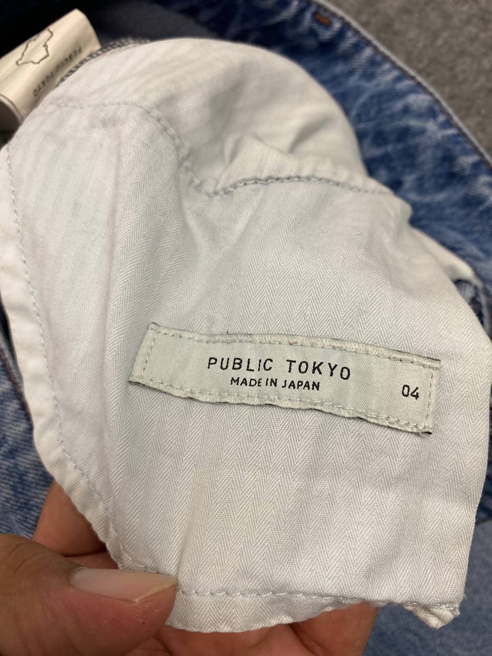 Japanese Brand vintage public tokyo denim wideleg highwaist denim Size US 28 / EU 44 - 10 Thumbnail
