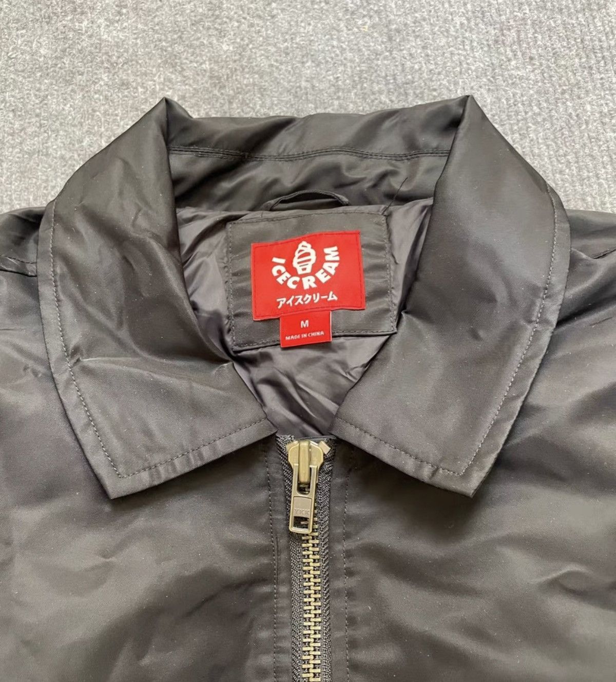 Billionaire Boys Club BBC ICECREAM Embroidered Baseball Jacket coat bober Size US L / EU 52-54 / 3 - 2 Thumbnail
