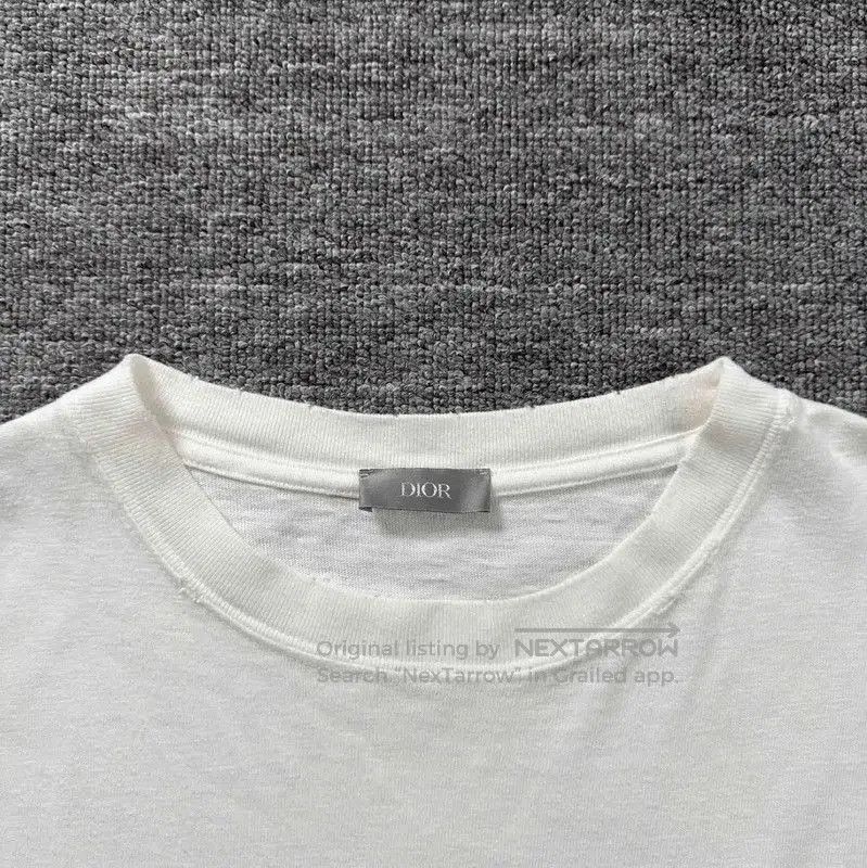 Dior Dior White Cotton Mens T-Shirt . Size US M / EU 48-50 / 2 - 3 Thumbnail