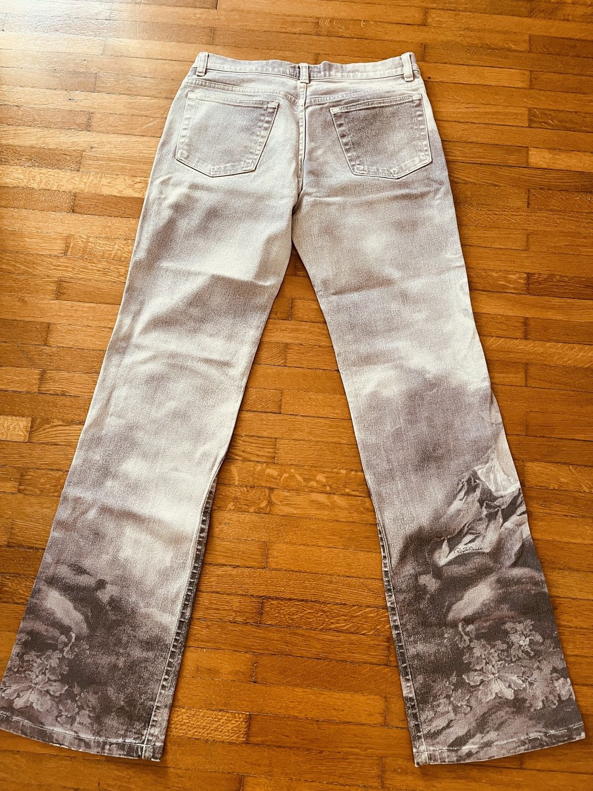 Roberto Cavalli Roberto Cavalli purple Jeans – Vintage Early-2000s / Size M Size 28" / US 6 / IT 42 - 8 Thumbnail