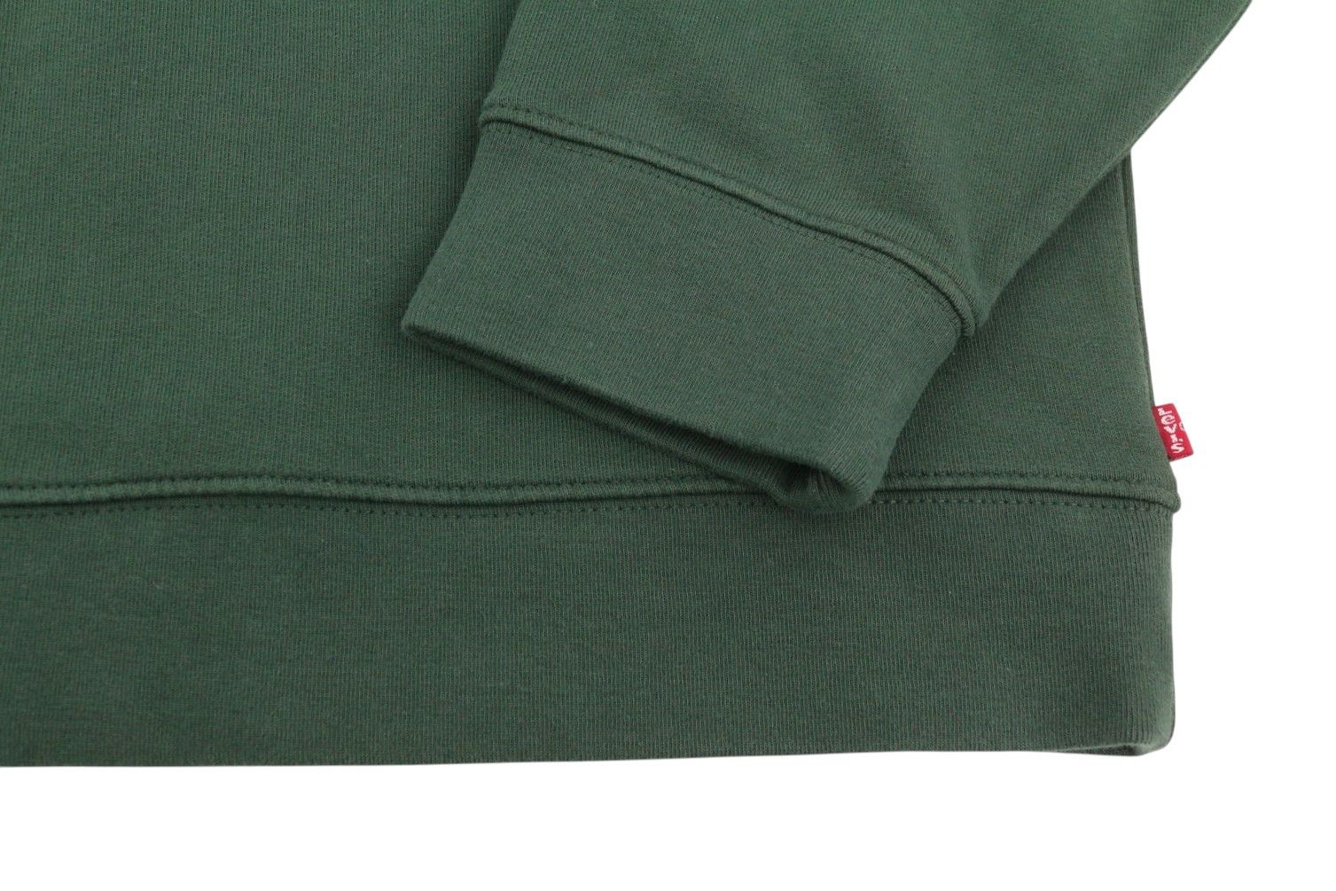 Levi's RELAXED FIT XL Green Crew Neck Logo Pullover 87108 Size US XL / EU 56 / 4 - 5 Thumbnail