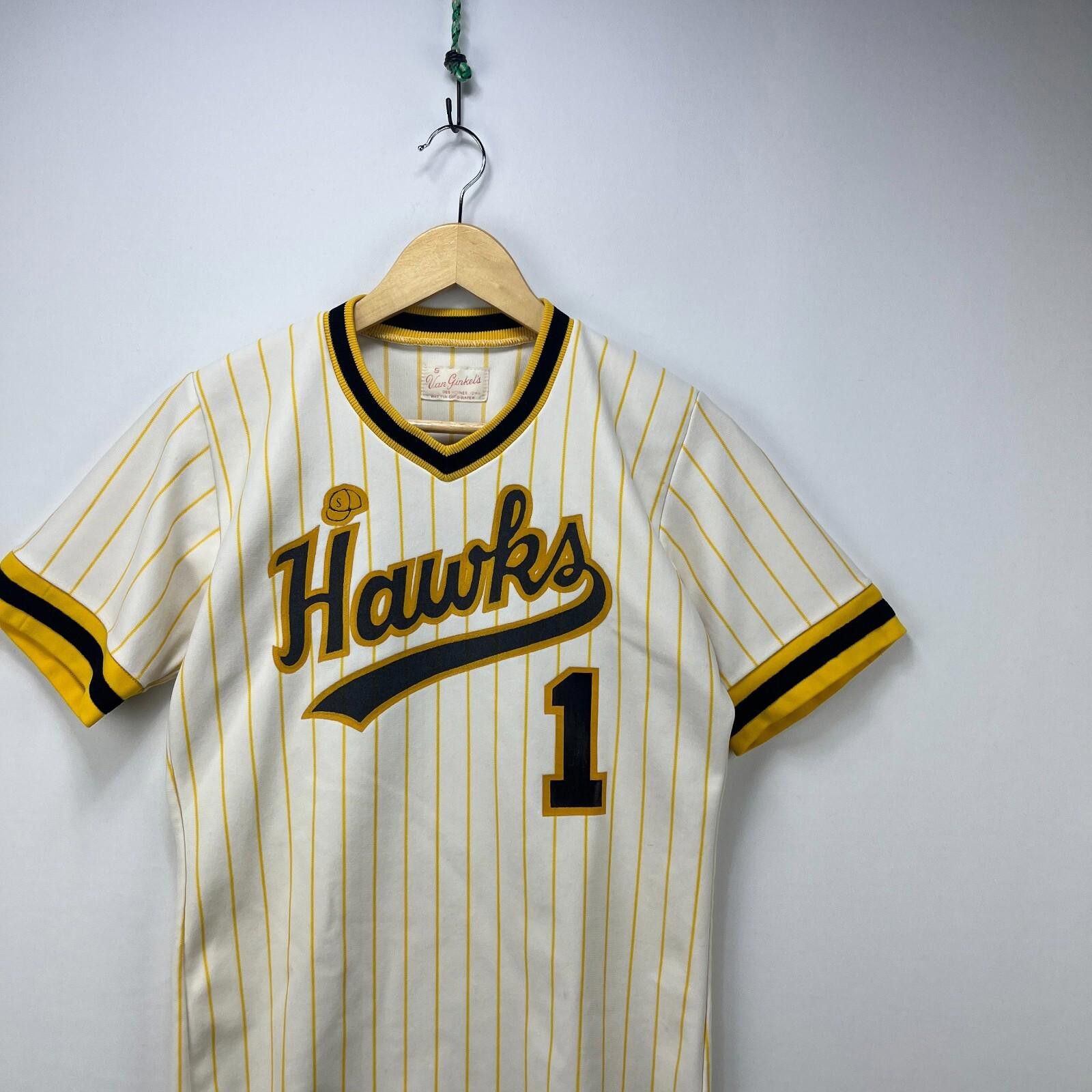 Vintage Vintage 50s Hawks Van Ginkels Shirt Jersey Small IOWA Size US S / EU 44-46 / 1 - 2 Thumbnail