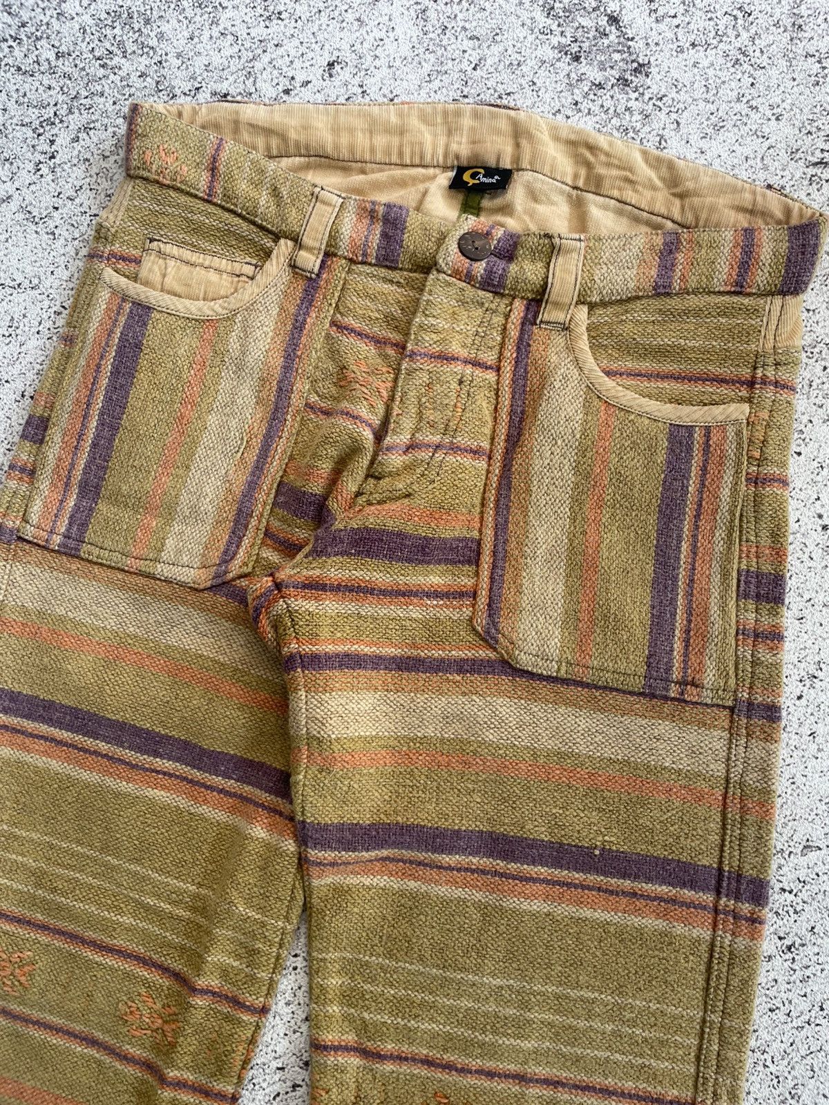 Kapital style Amina Art Relaxed pant / visvim