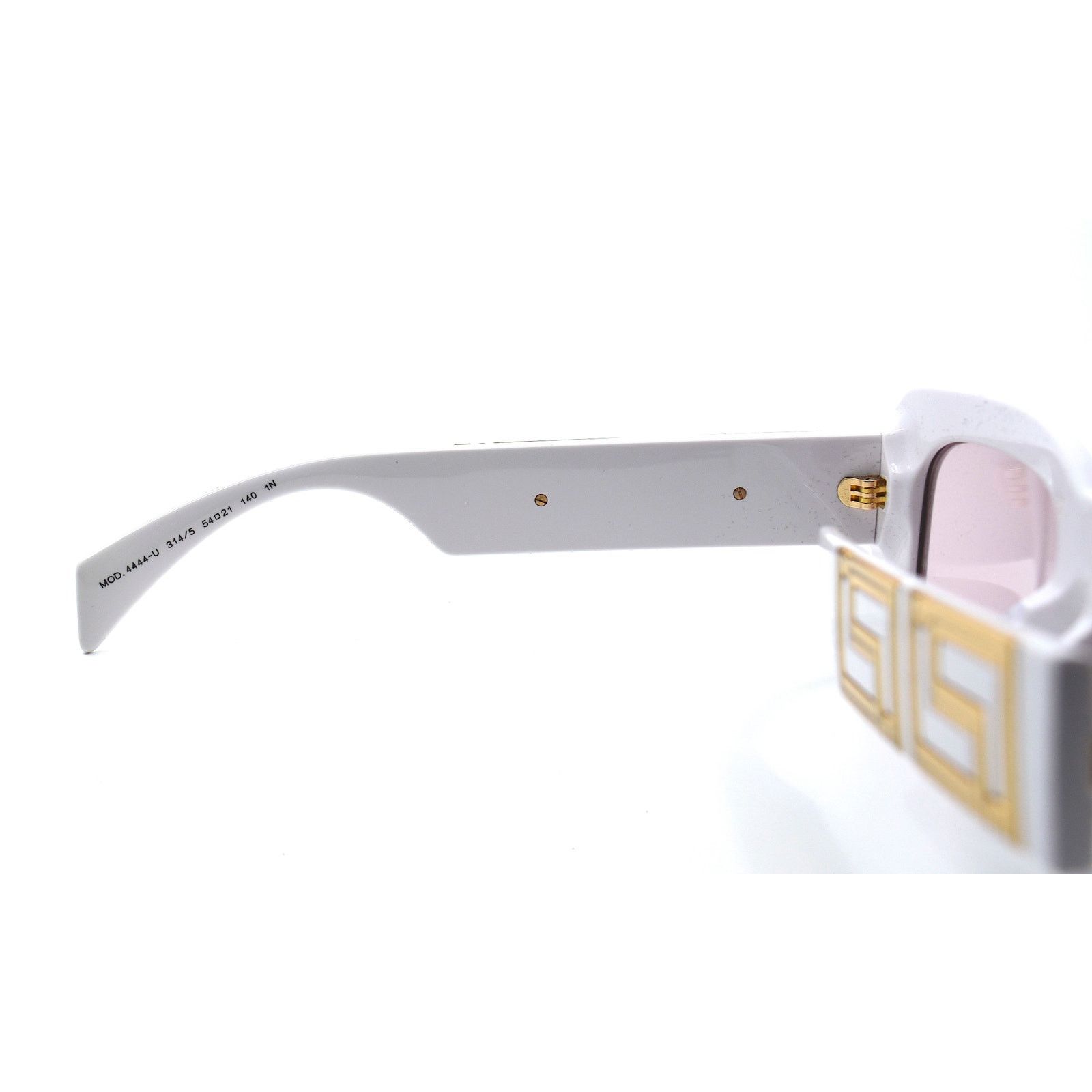 Versace NEW VERSACE VE4444U 314/5 WHITE PINK AUTHENTIC SUNGLASSES Size ONE SIZE - 10 Thumbnail